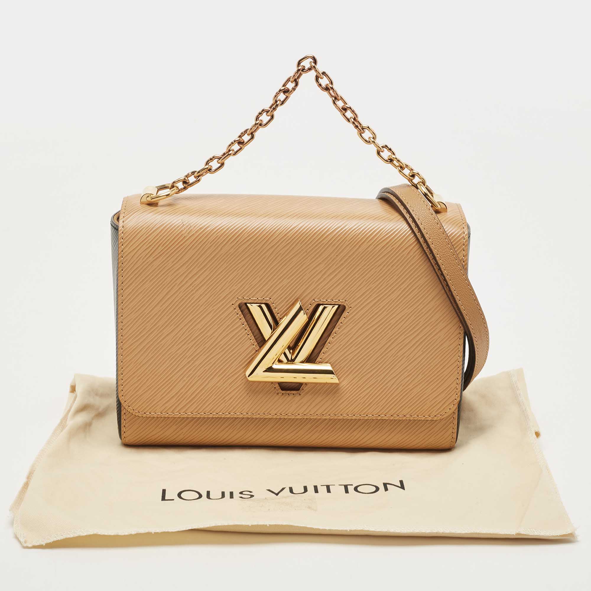 Louis Vuitton Blue Epi Leather Medium Twist Shoulder Bag Louis Vuitton