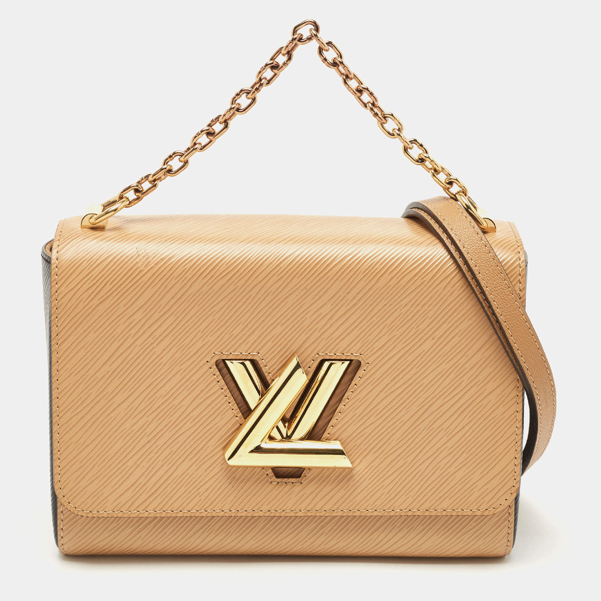 Louis Vuitton Burgundy Leather Adjustable Shoulder Strap - Yoogi's Closet