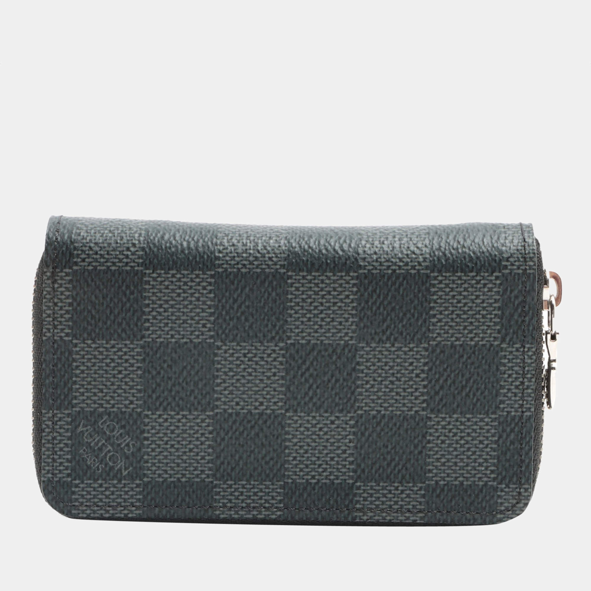 LOUIS VUITTON Preowned Gray/Black Damier Graphite Wallet - Article