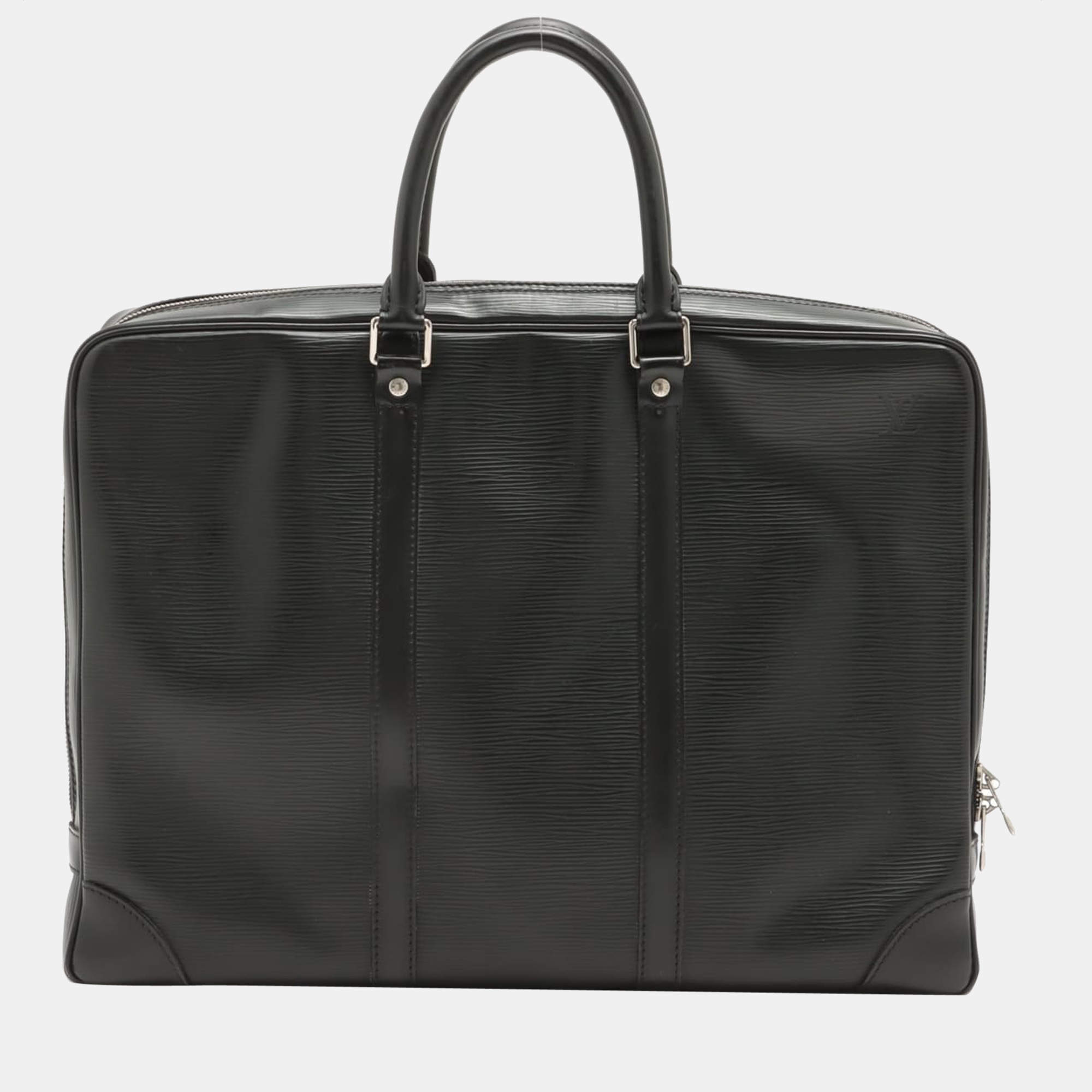 Louis Vuitton Epi Leather Porte Documents Voyage(unisex)Briefcase