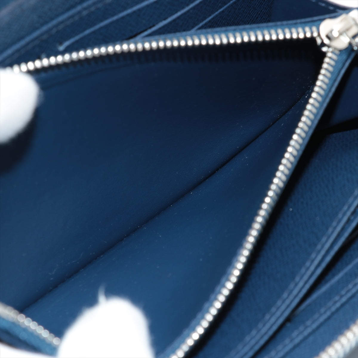 Louis Vuitton Epi Zippy Wallet M61873 Indigo blue Round-Zip-Wallet