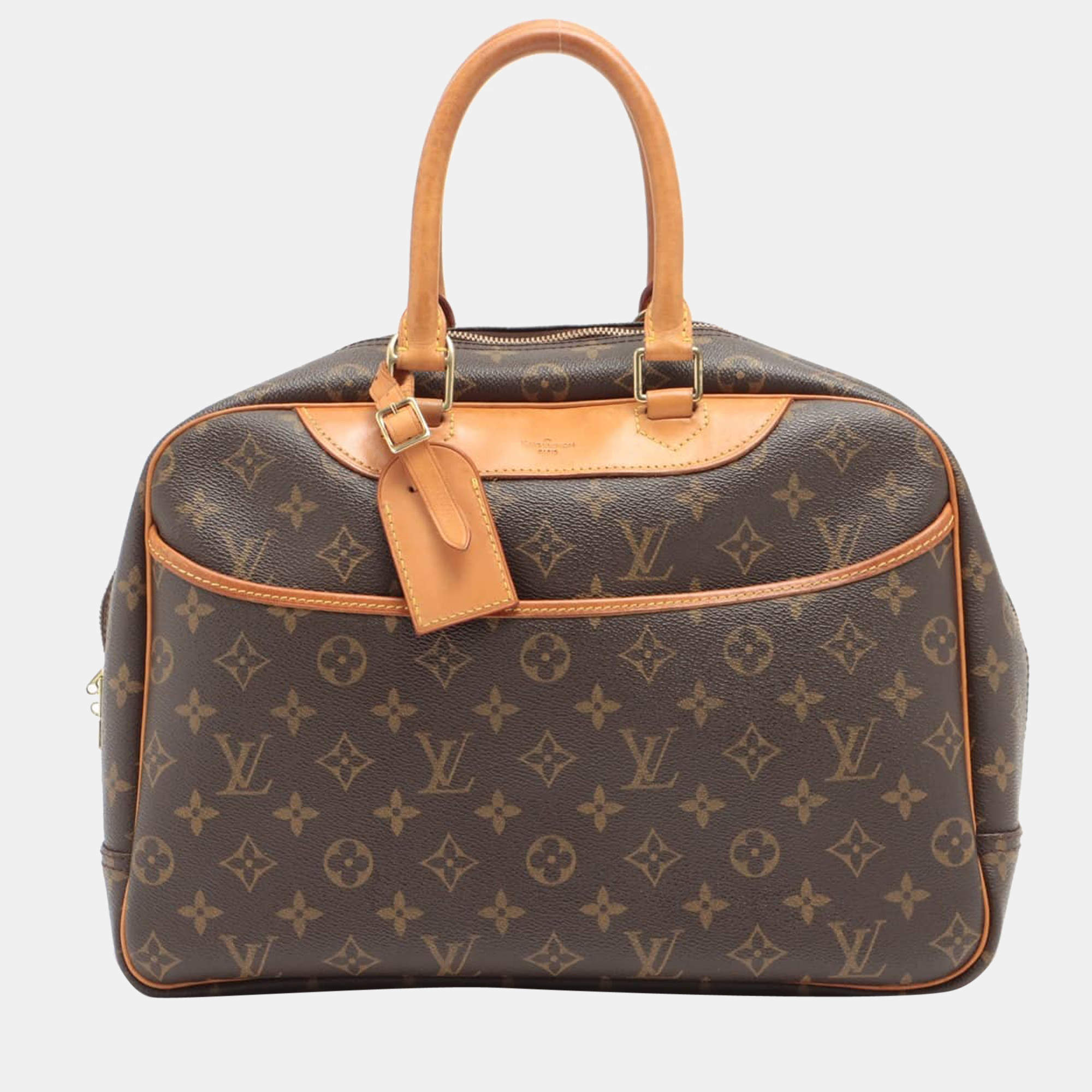 Louis Vuitton Deauville Handbag Mini Boston Bag M47270