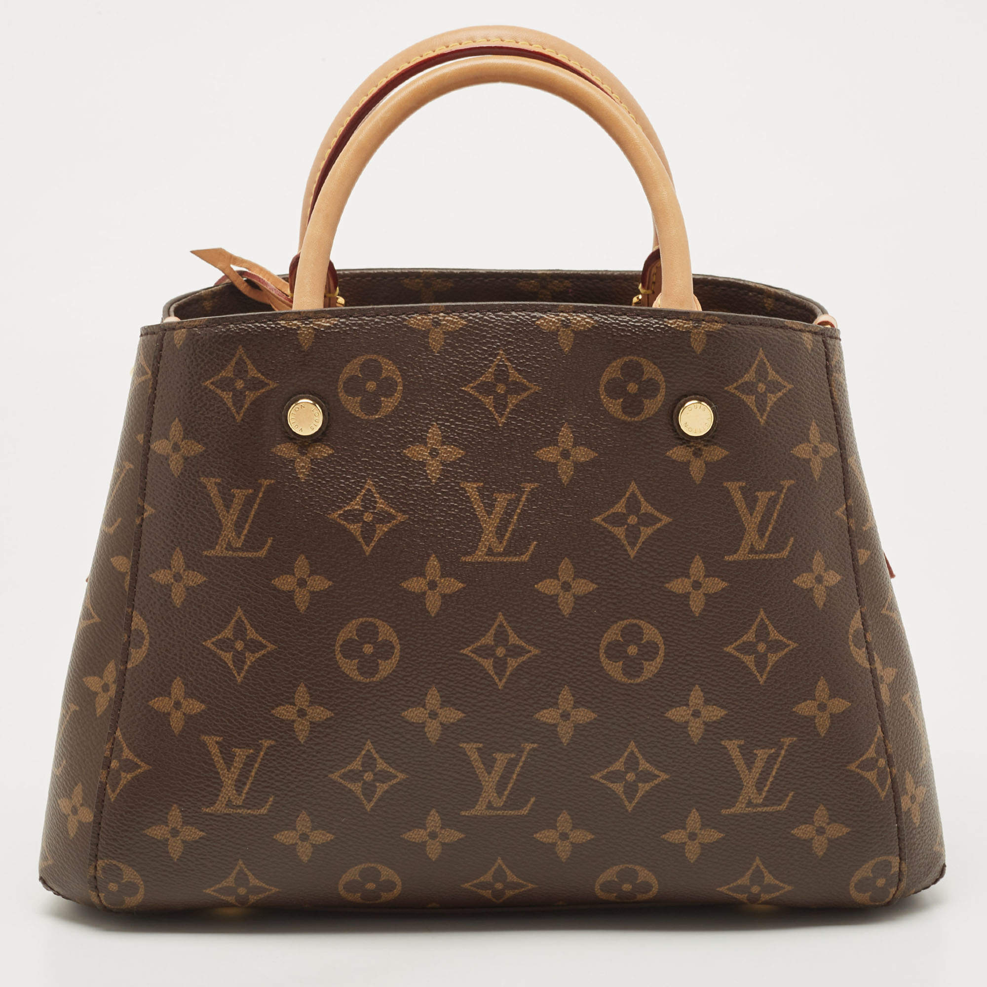 Louis Vuitton Montaigne BB Monogram Canvas Satchel Bag