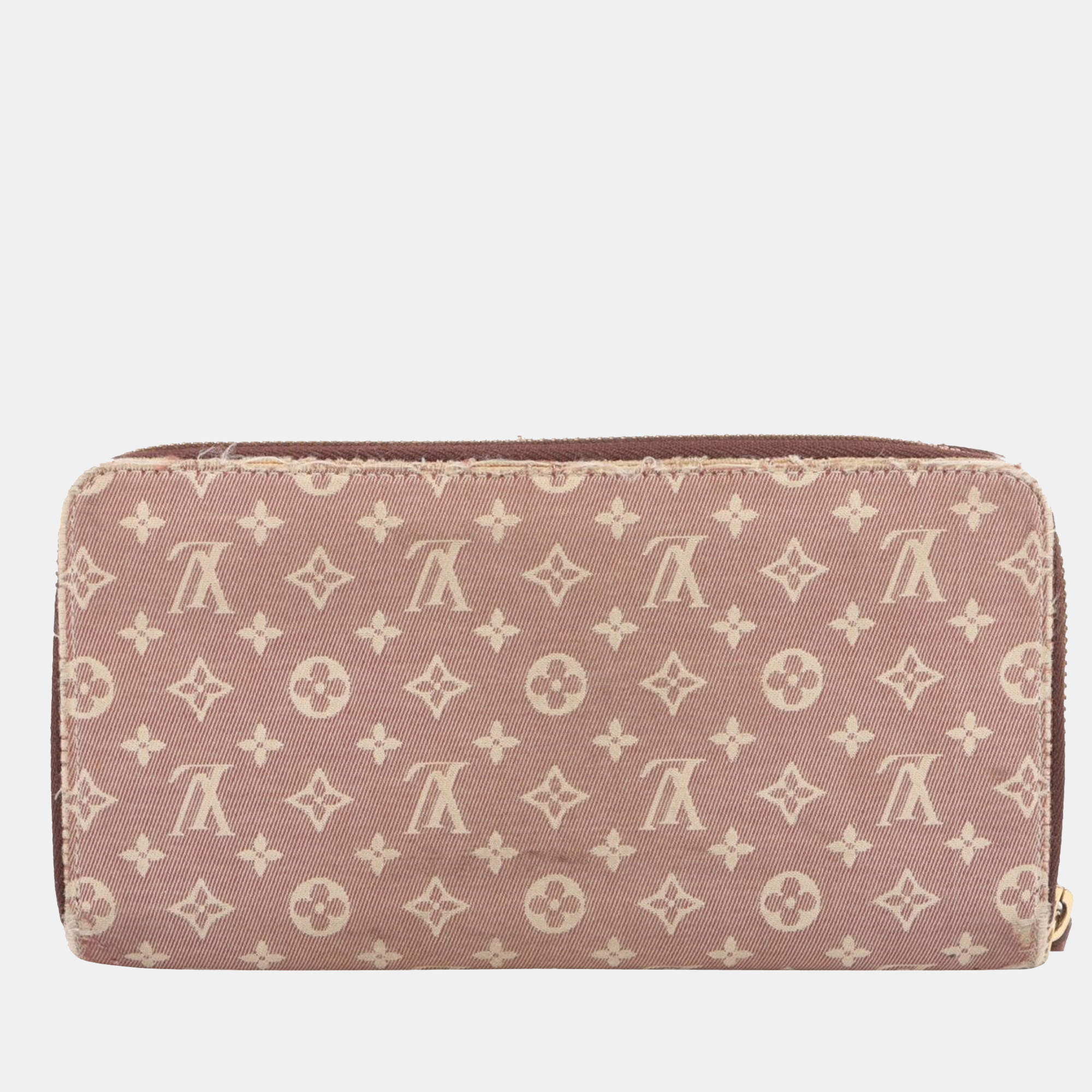 Authentic LOUIS VUITTON Sepia Monogram Idylle Coin Purse