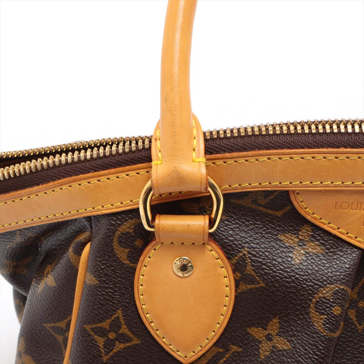 Used Auth Louis Vuitton Monogram Tivoli PM M40143 Women's Handbag 