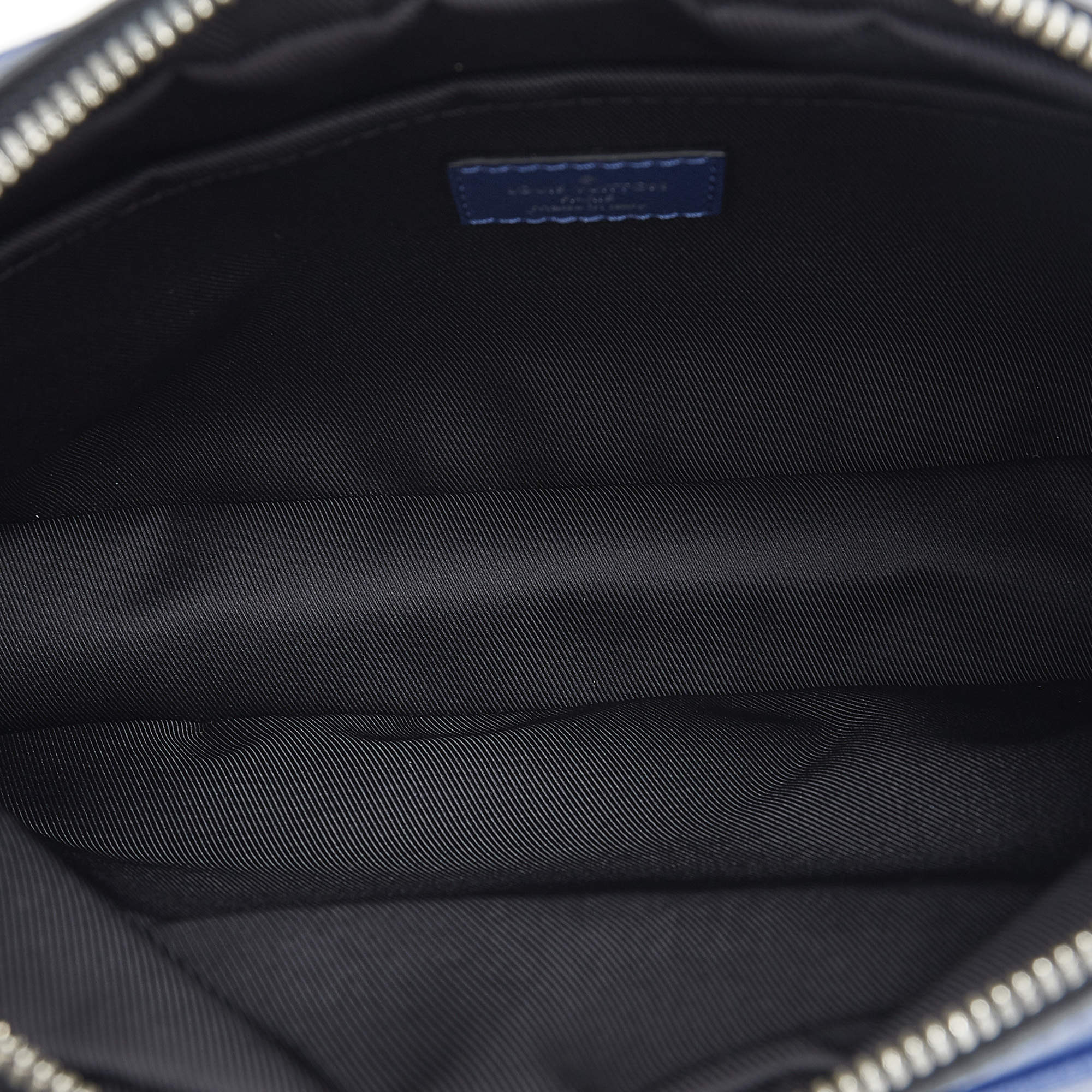 Blue Louis Vuitton Taiga Outdoor Messenger PM Crossbody Bag, Louis Vuitton  Creates Heaven on Earth in FW20 Menswear Campaign