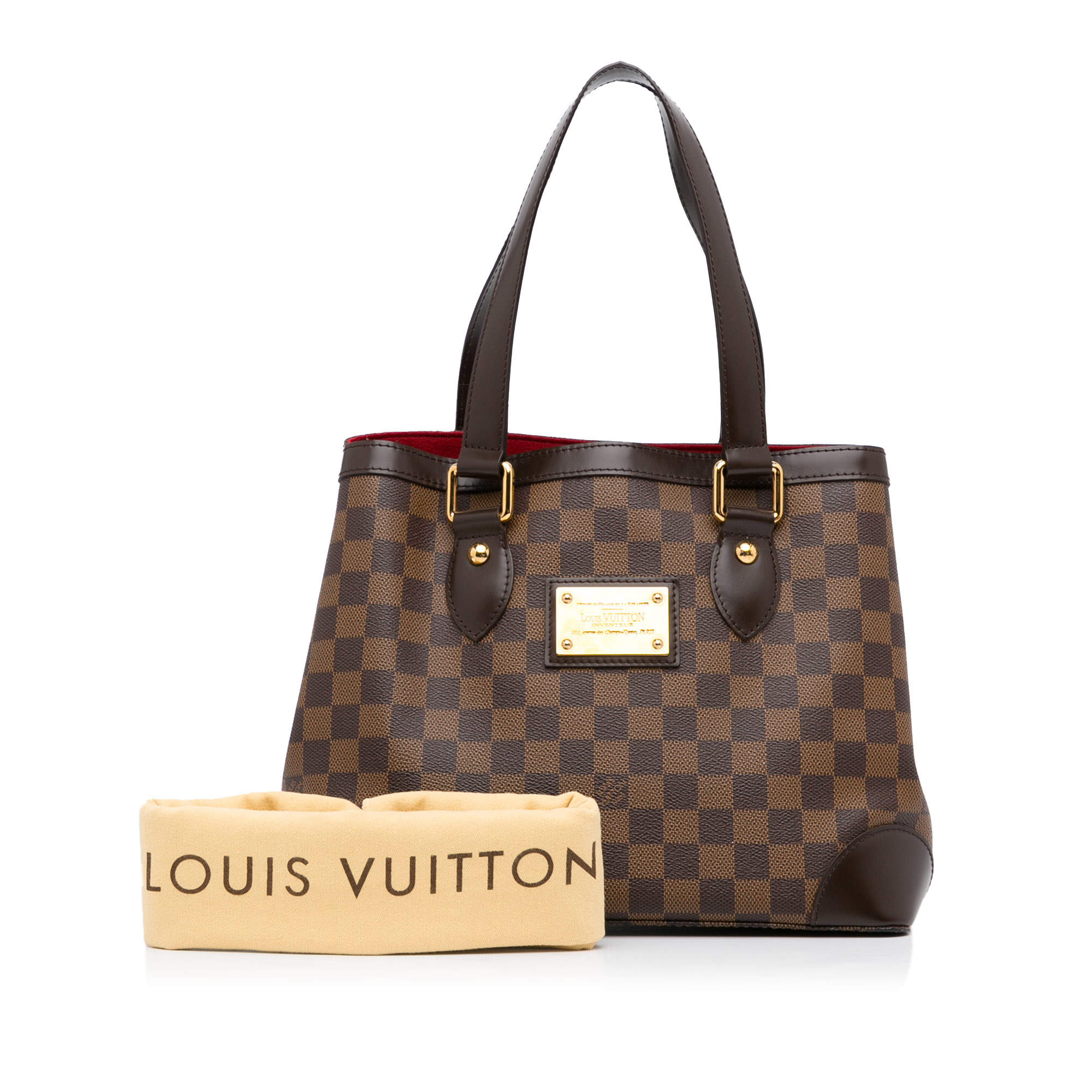 Louis Vuitton Damier Ebene Hampstead PM Brown