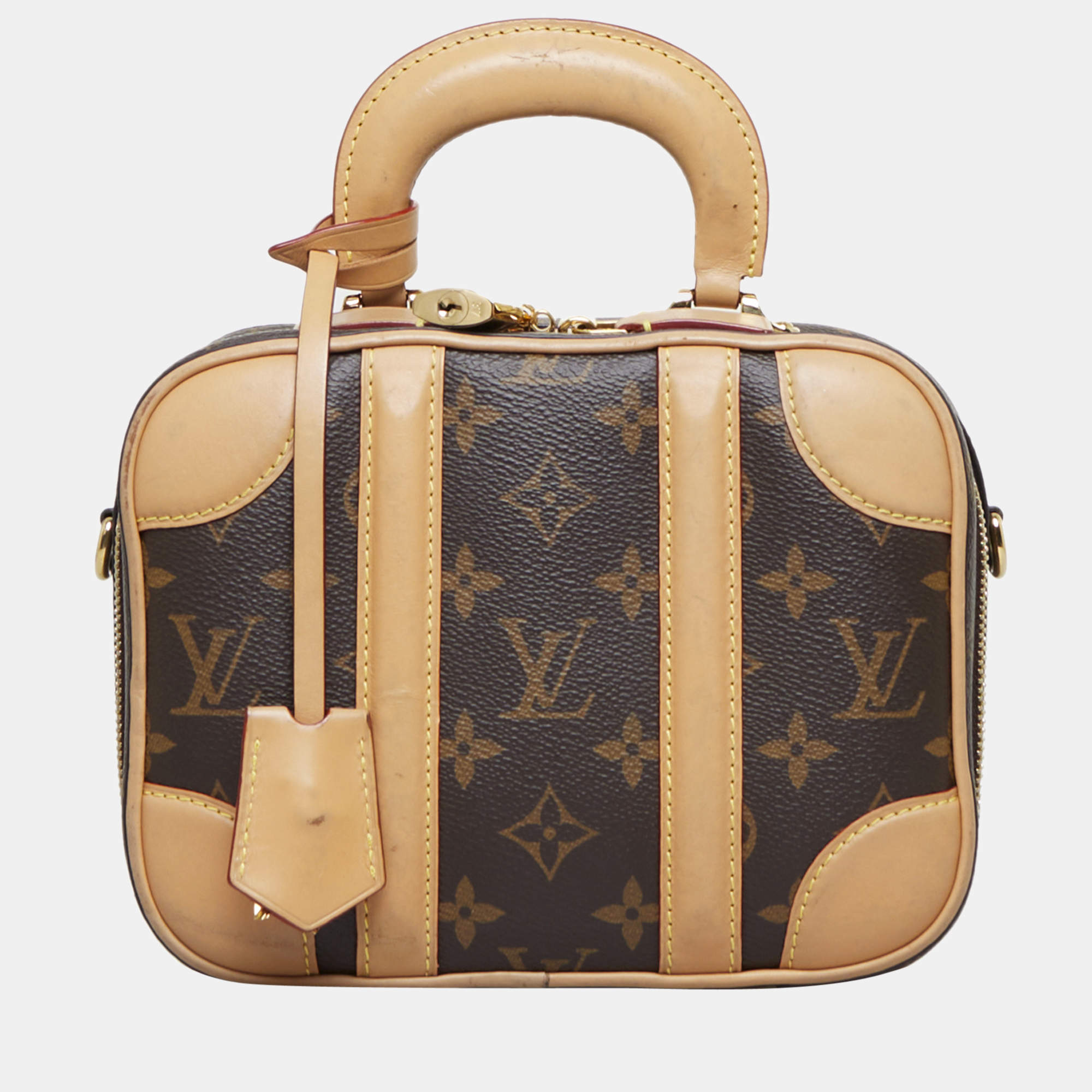Louis Vuitton Monogram Canvas Small Valisette Bag - Yoogi's Closet