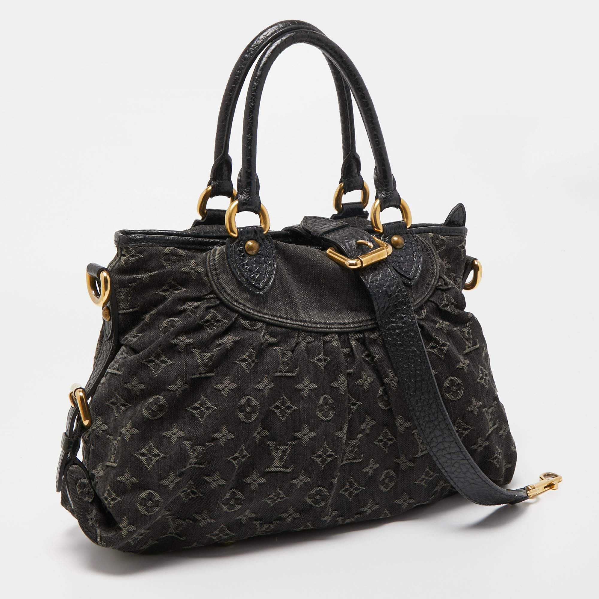 Denim Chic, Preloved Luxury! Check out the Louis Vuitton Neo Cabby Bag