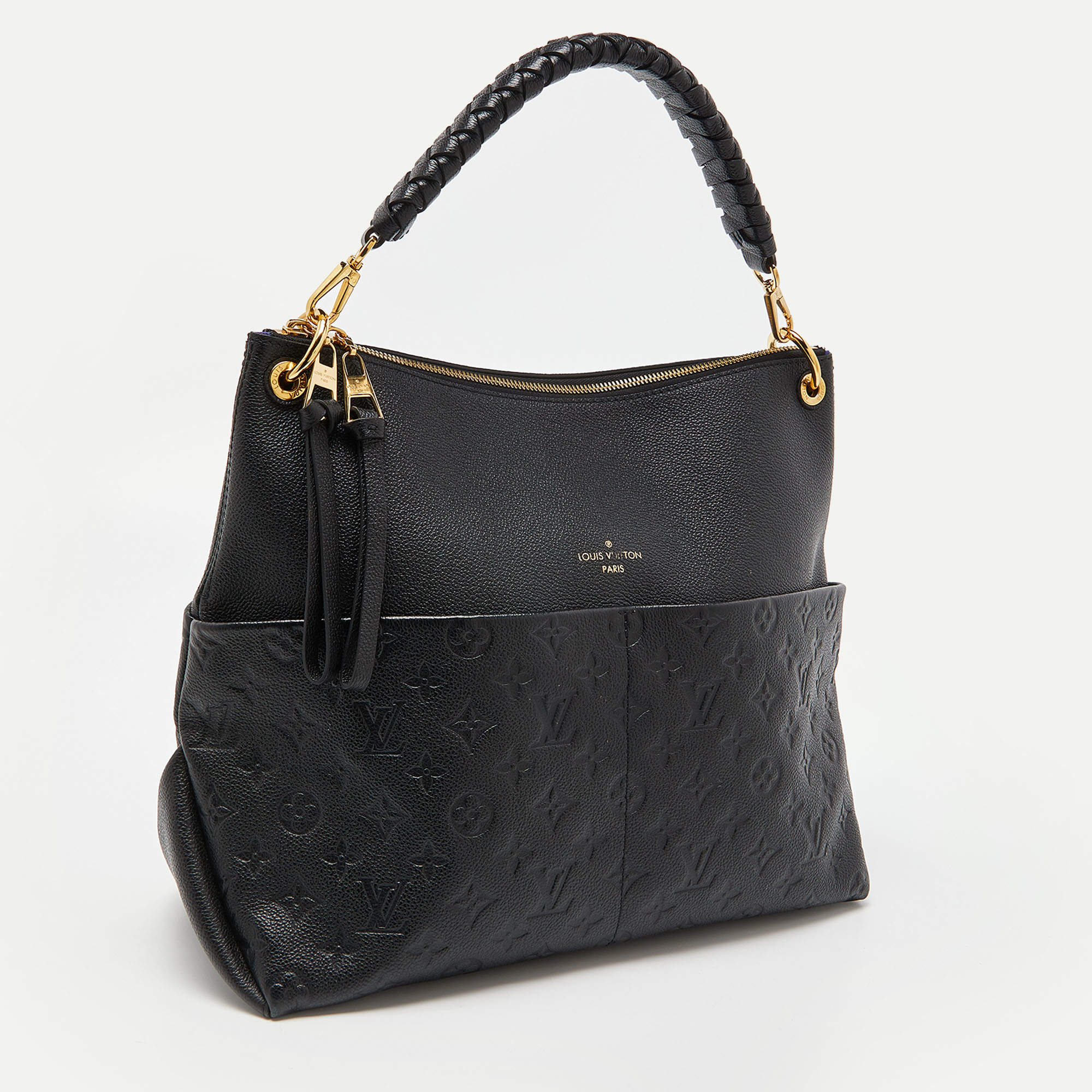 Preloved LOUIS VUITTON Black Empreinte Monogram Maida Handbag