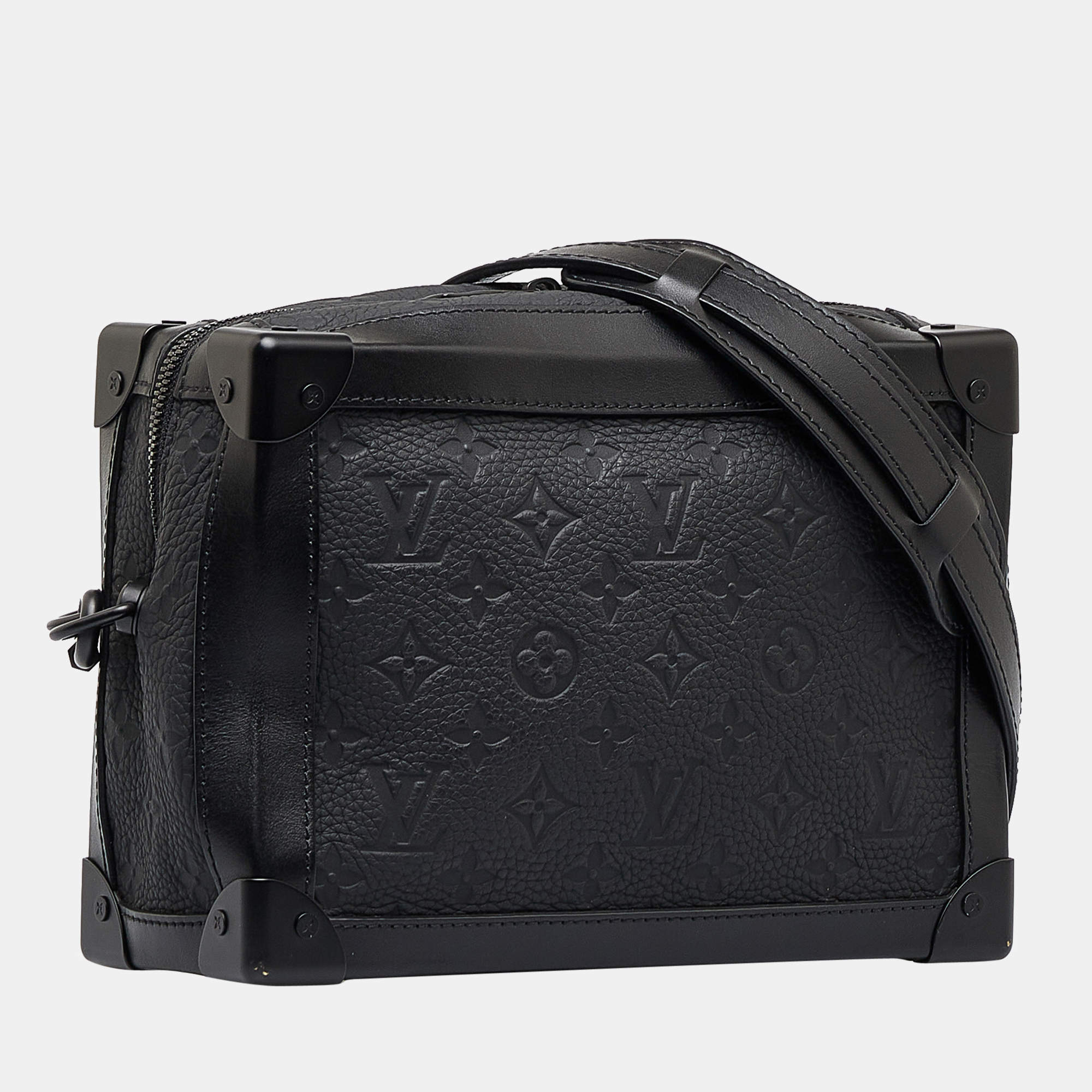 Louis Vuitton LV x YK Handle Soft Trunk Black Taurillon