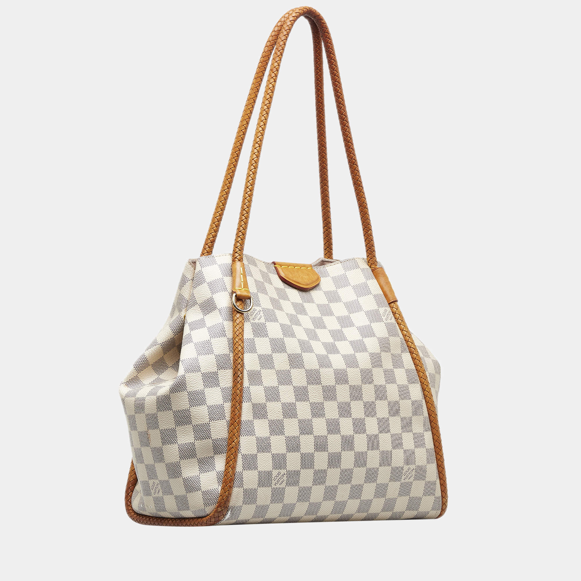 AZUR NEVERFULL MM -w/BRAIDED STRAP, Luxury, Bags & Wallets on