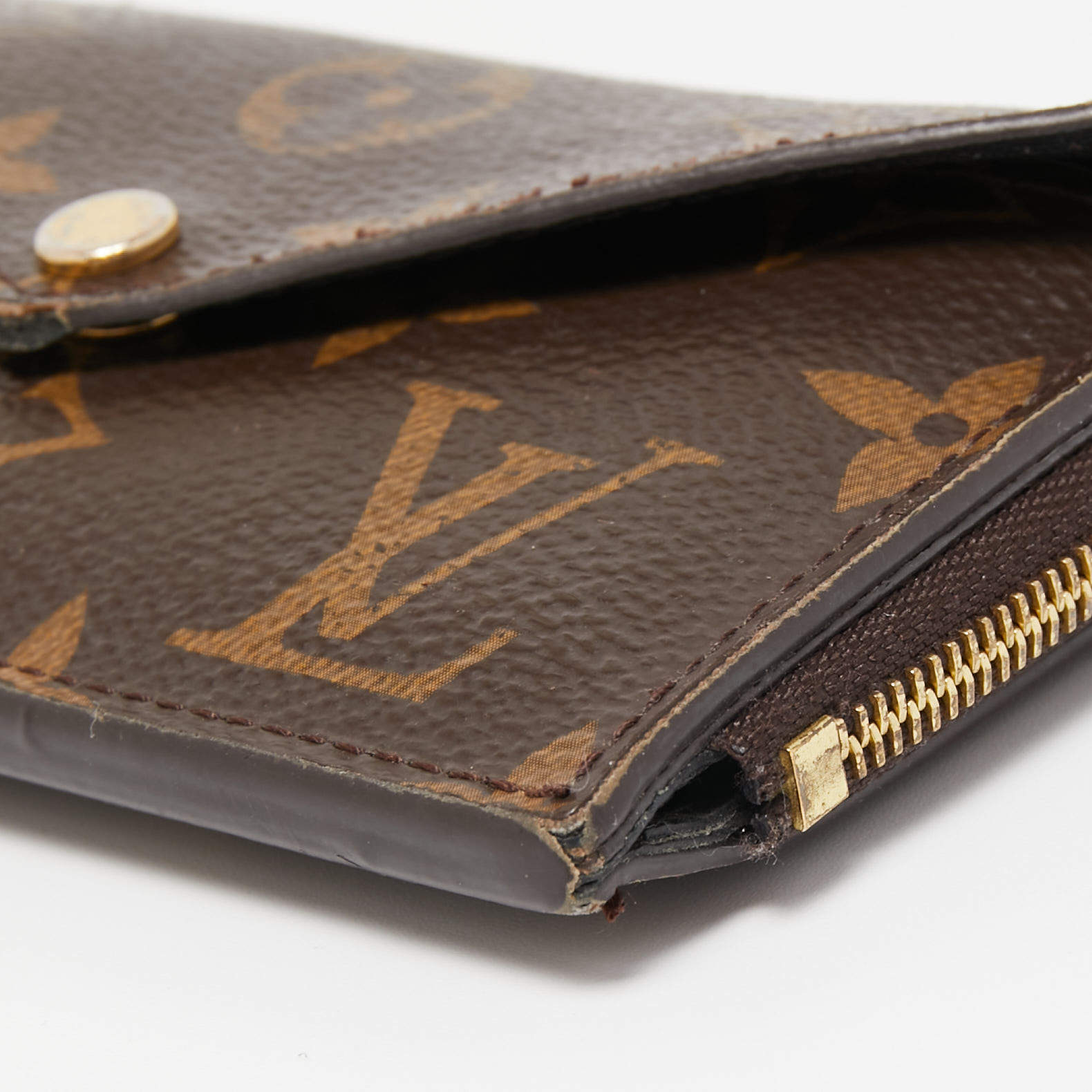 Louis Vuitton LV Monogram Coated Canvas Card Holder Recto Verso - Brown  Wallets, Accessories - LOU815602