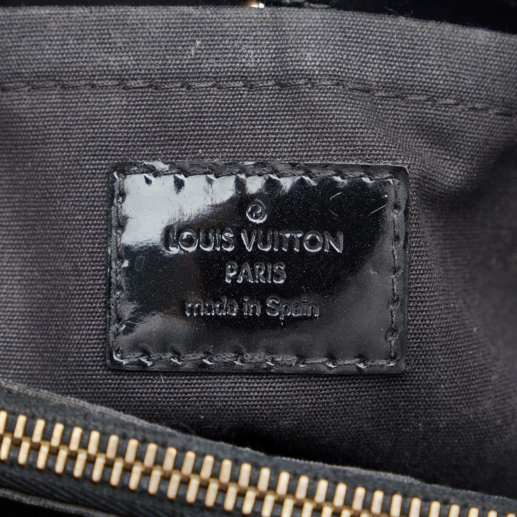 Louis Vuitton Vernis Montaigne Bb Black