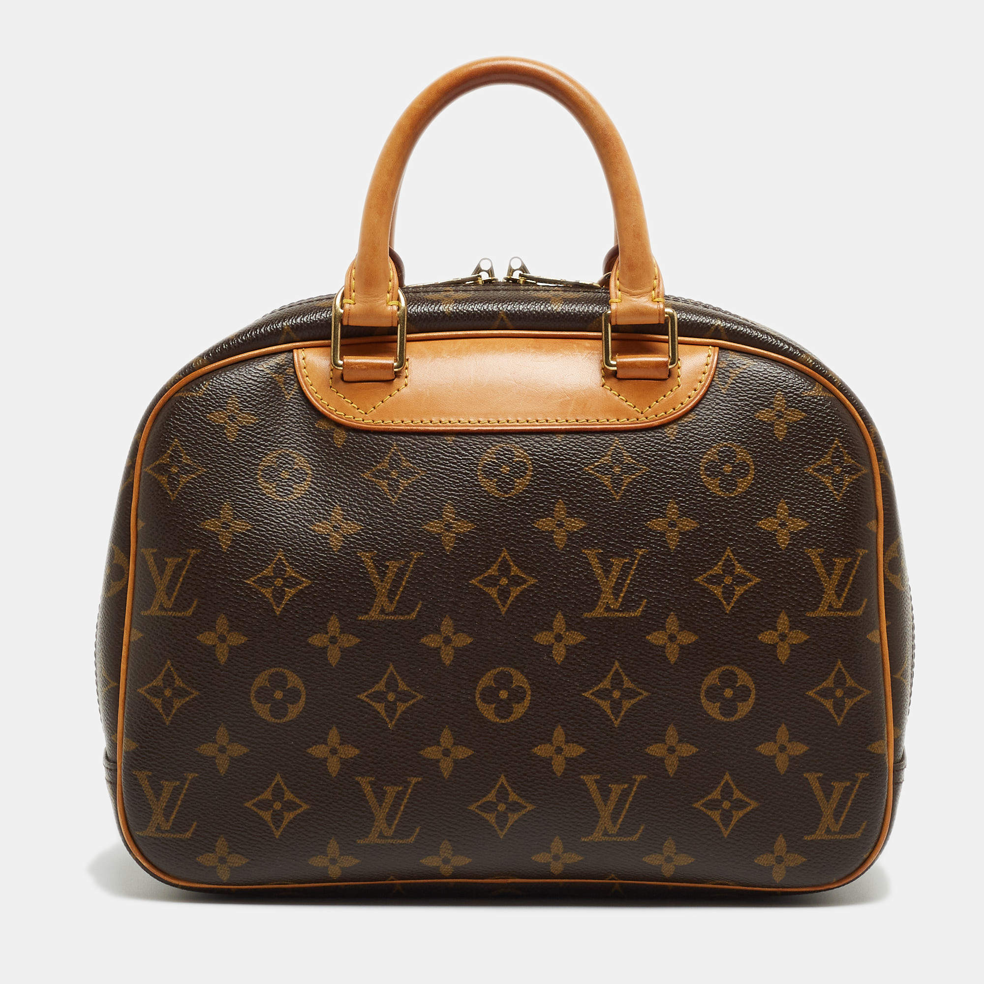 LV Louis Vuitton Monogram Canvas Trouville Bag