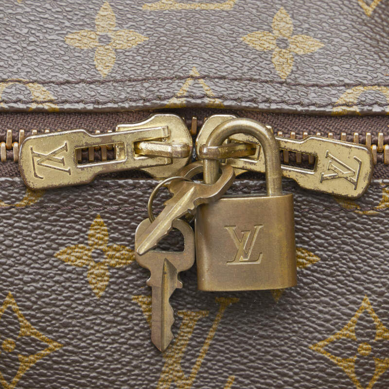 Louis Vuitton Carre Monogram Canvas Gr, Brown Louis Vuitton Monogram Duffle  bolso Bag