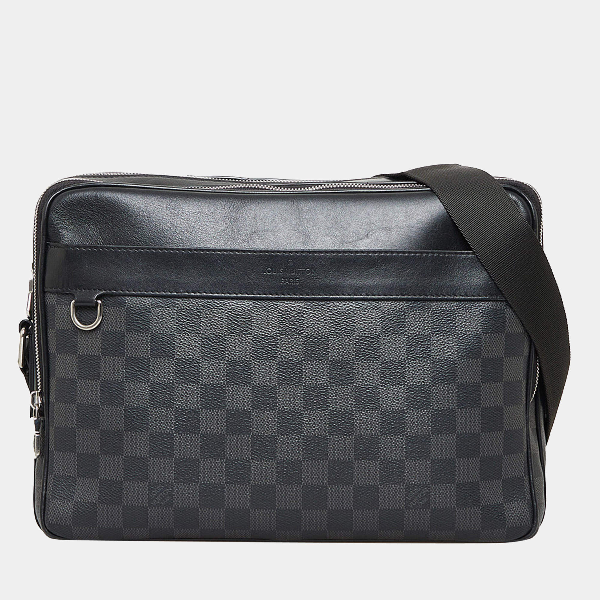 Louis Vuitton Damier Graphite Trocadero Messenger PM Shoulder Bag