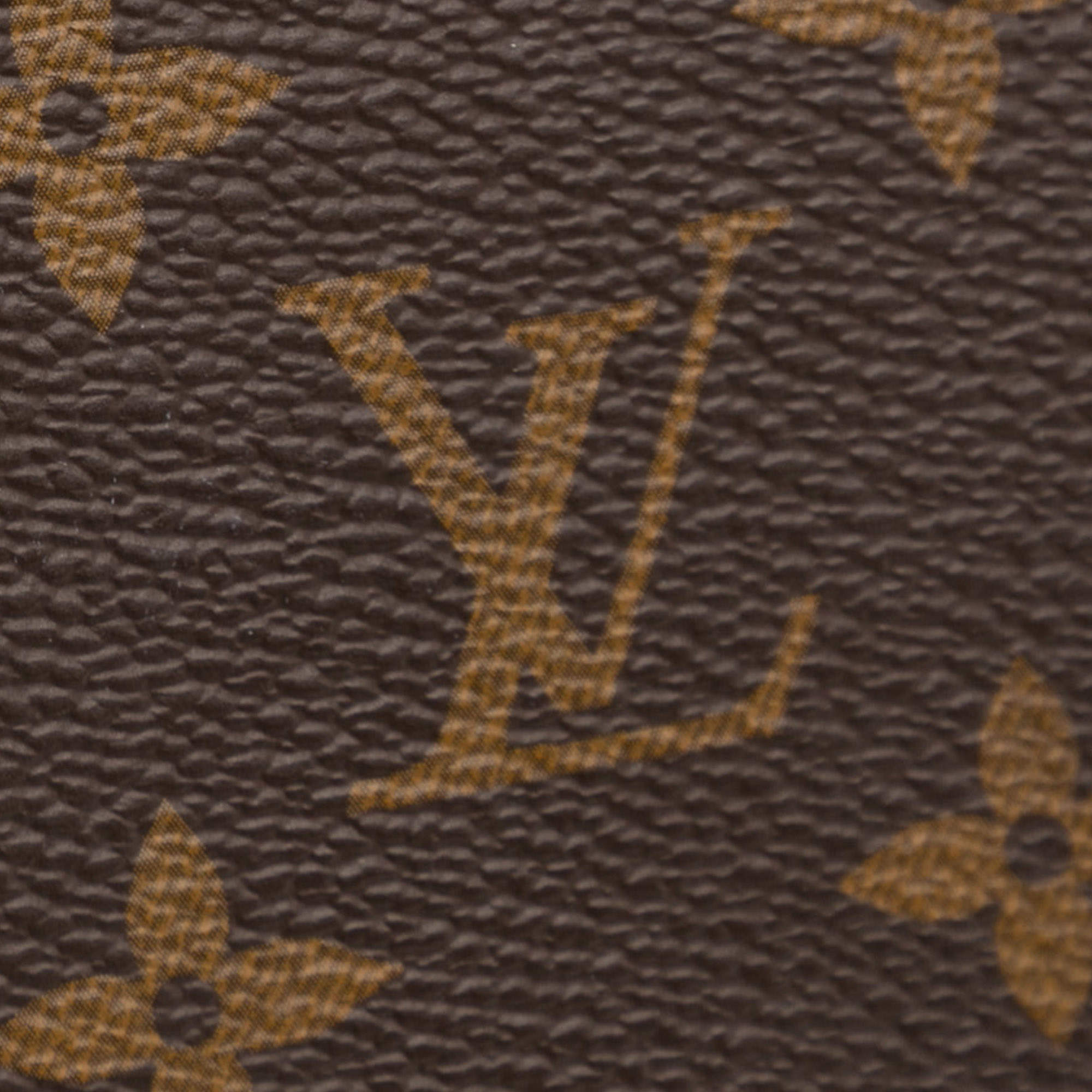 Flower tote cloth handbag Louis Vuitton Brown in Cloth - 26087955