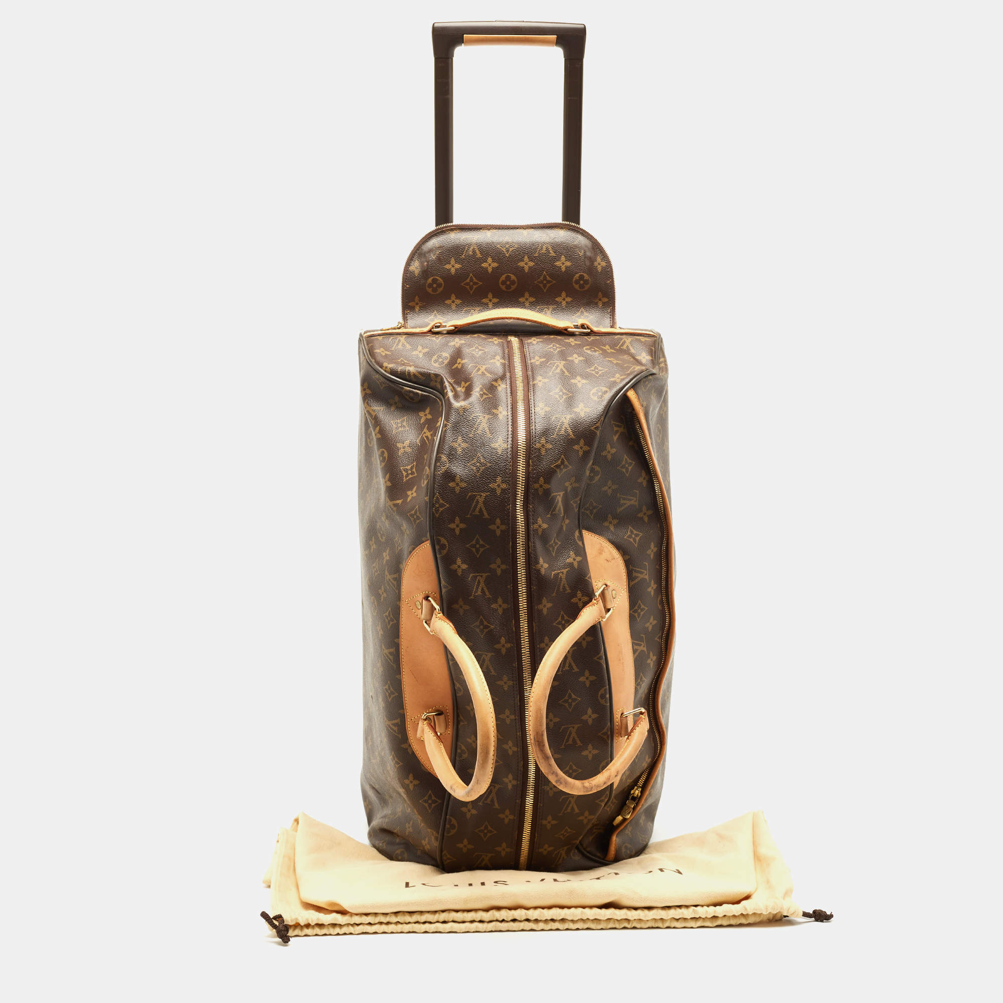 LOUIS VUITTON Monogram Canvas Eole 50 Rolling Luggage Bag