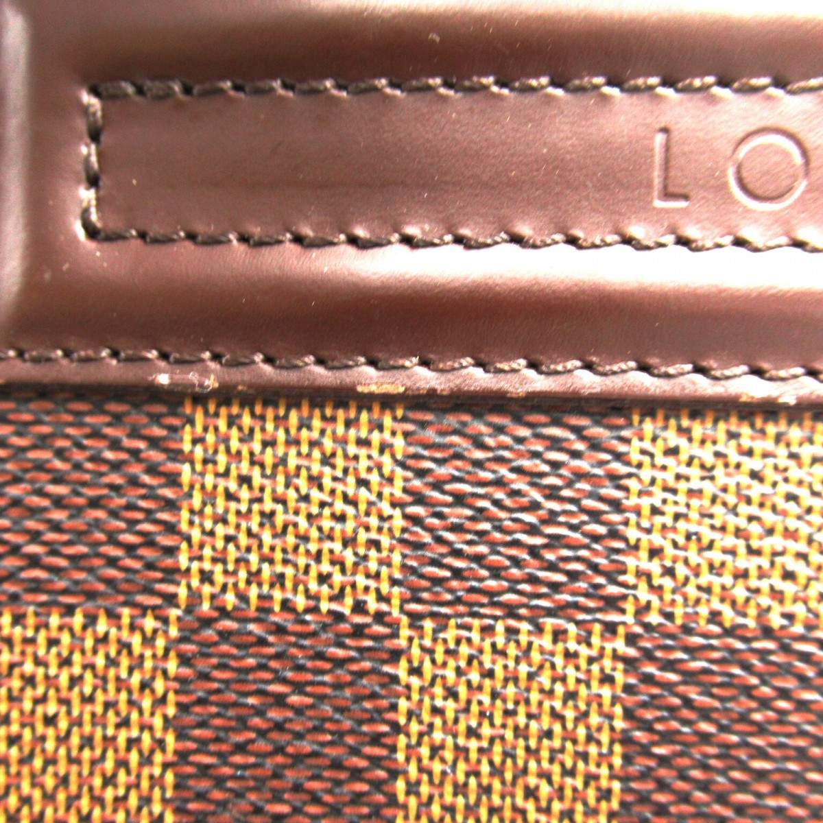 Louis Vuitton Brown Canvas Damier Ebene Nolita Handbag Louis Vuitton