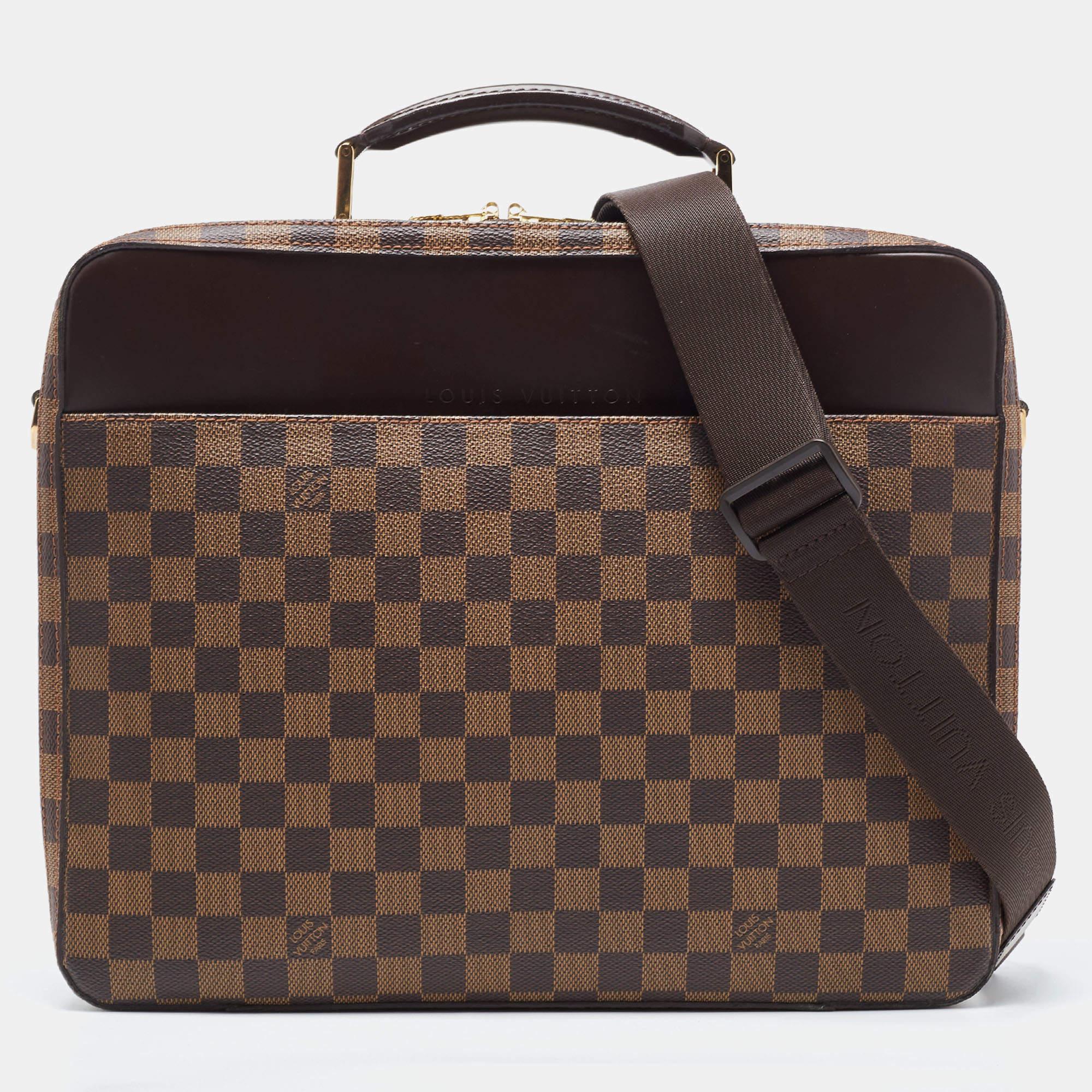 Louis Vuitton 2006's pre-owned laptop leather bag