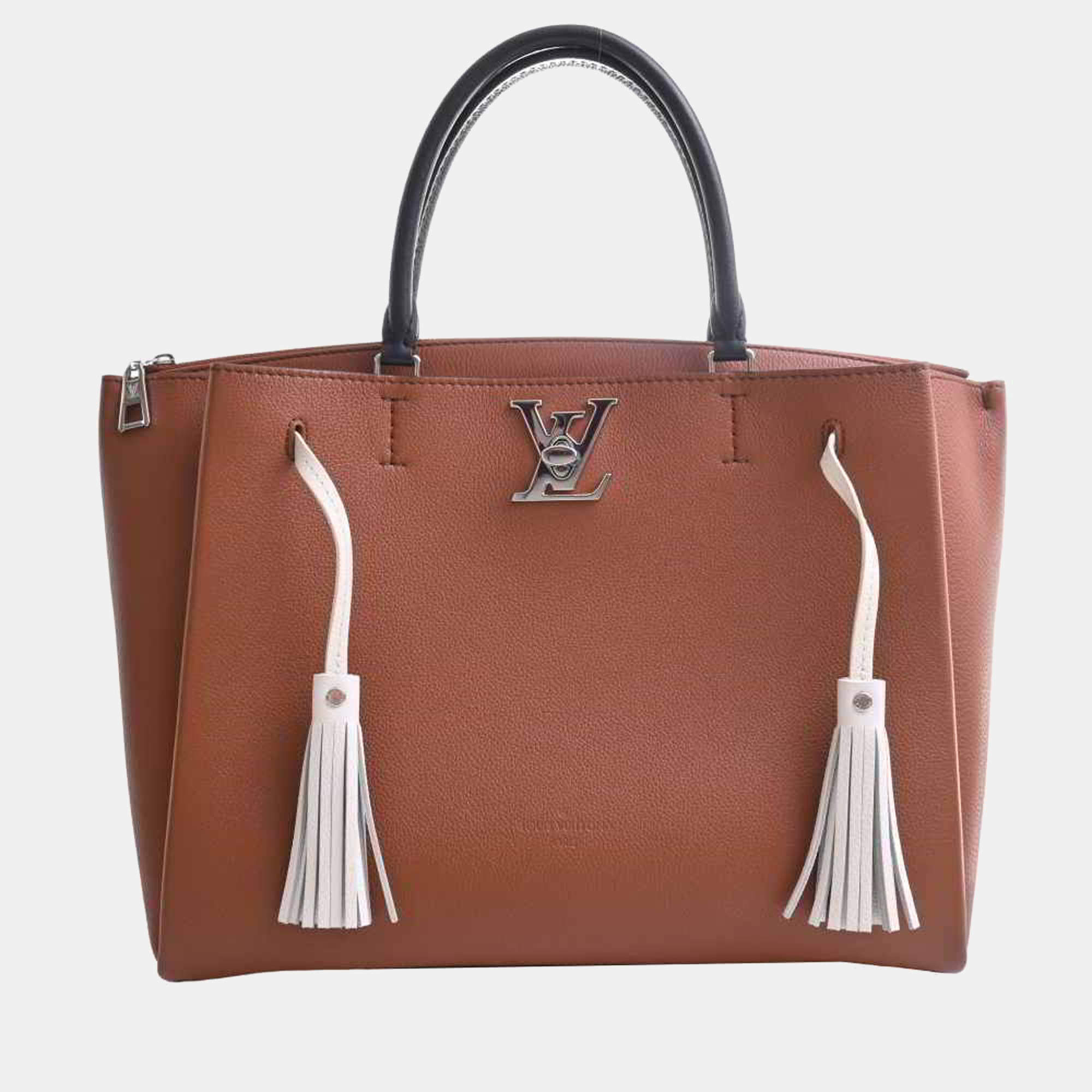 Louis Vuitton Lockmeto Leather Top Handle