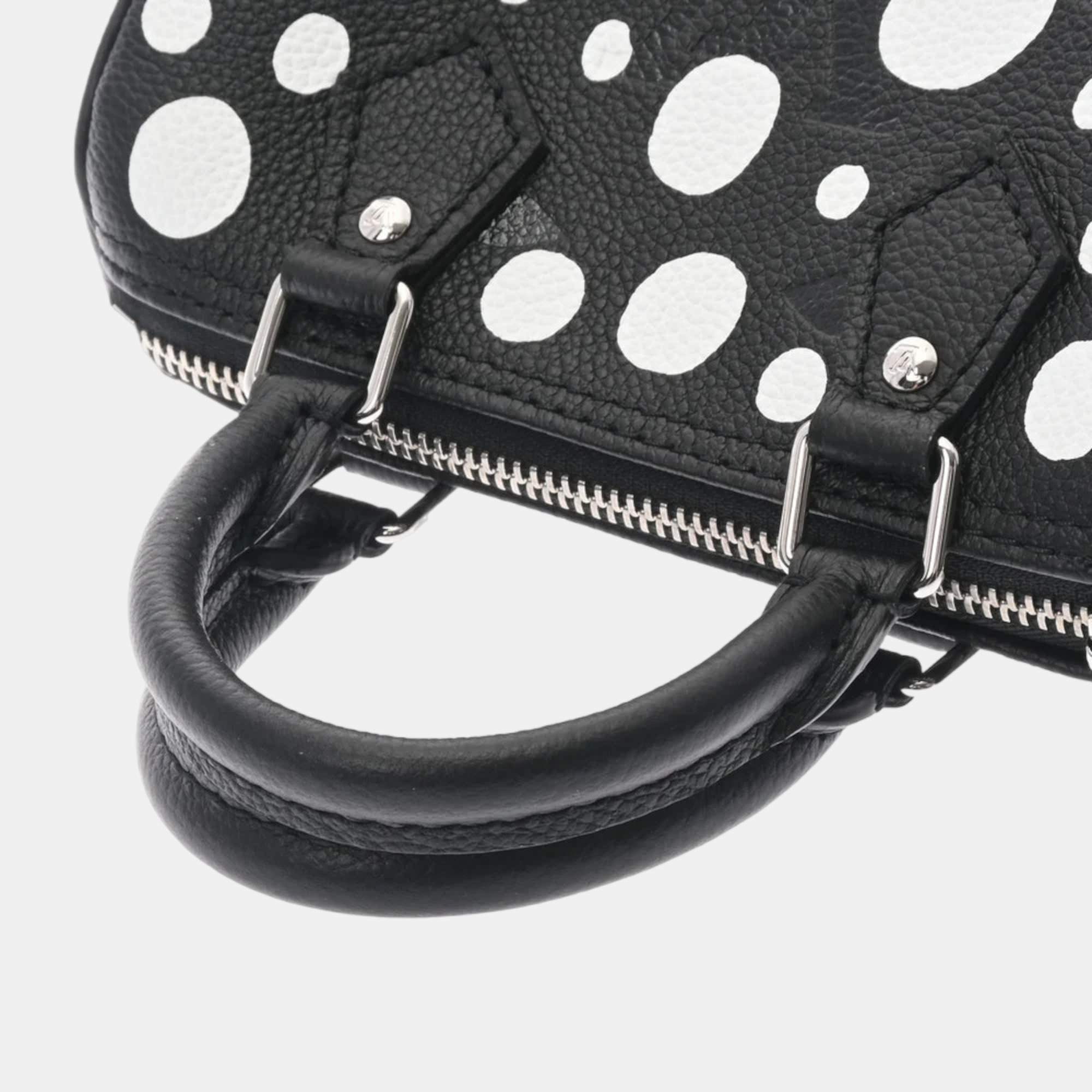 Louis Vuitton x YK Black Polka Dot Nano Speedy Bandoulière Top Handle Bag Louis  Vuitton