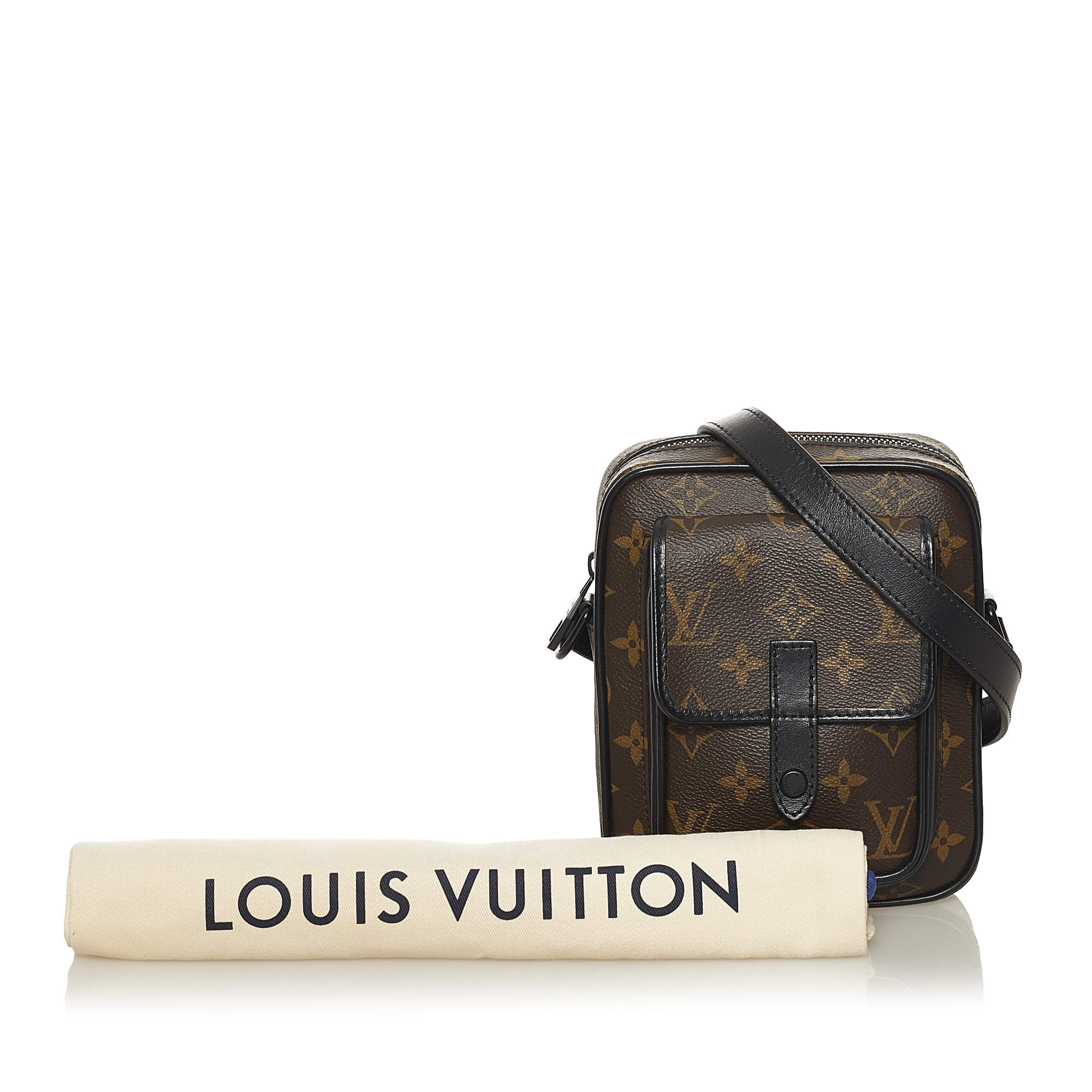 Pre Loved Louis Vuitton Monogram Macassar Christopher Wearable