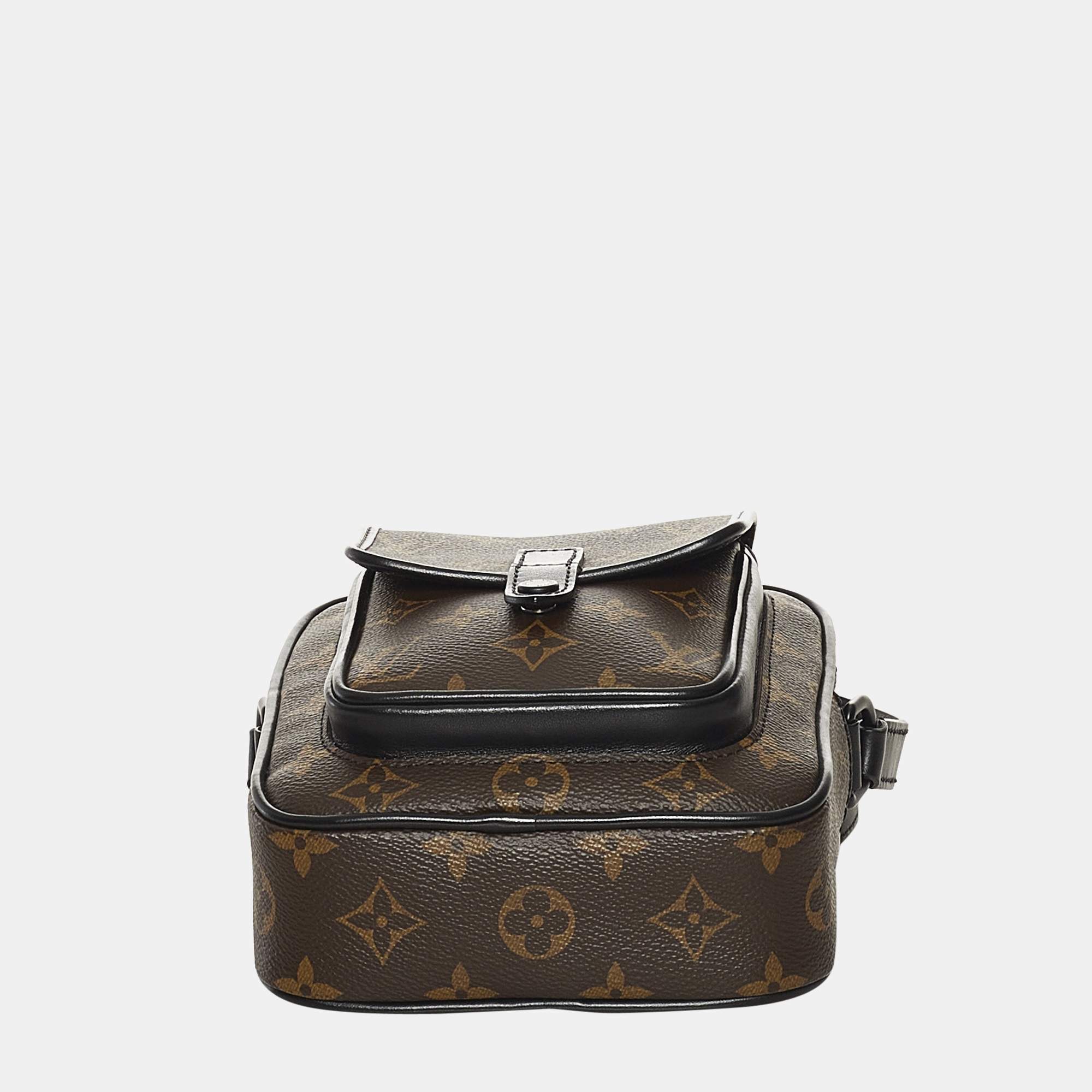 Louis Vuitton Brown Monogram Macassar Christopher Wearable Wallet Louis  Vuitton | The Luxury Closet