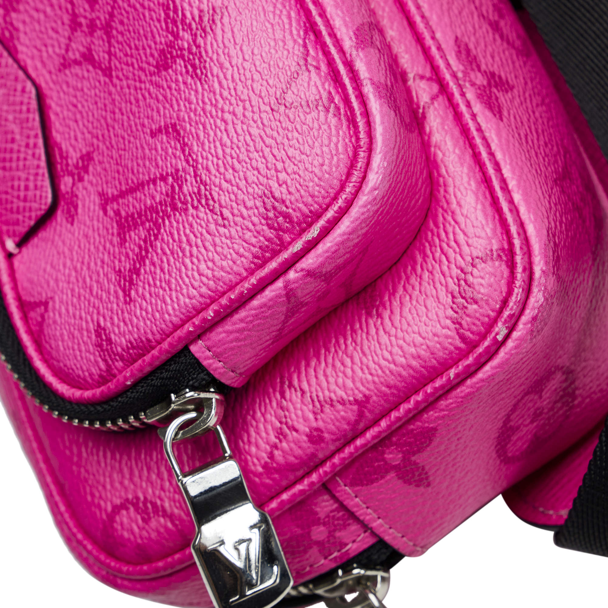 Louis Vuitton Pink Taigarama Outdoor Pouch Louis Vuitton | The Luxury Closet