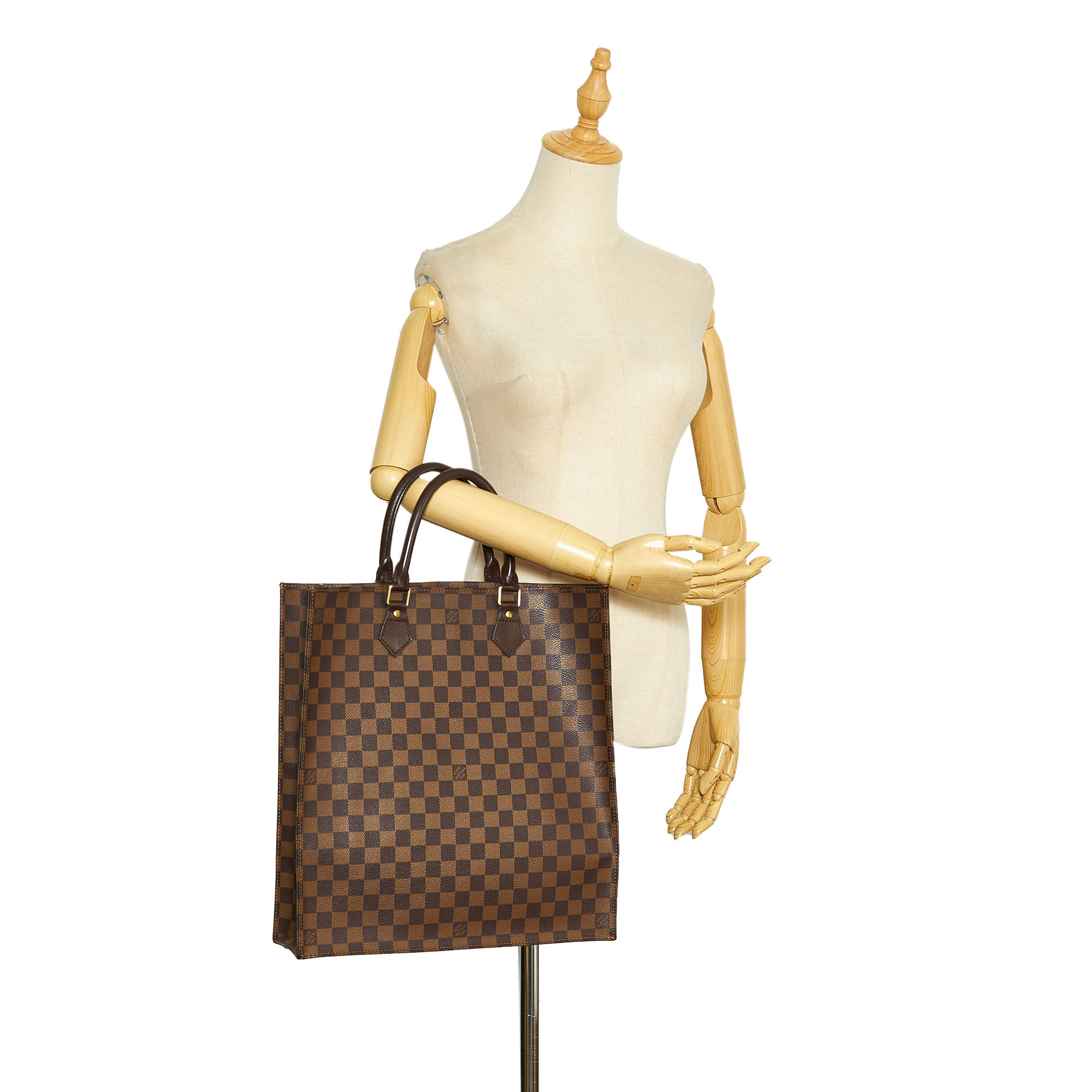 Louis Vuitton Sac Plat Nm Damier Ebene Brown - DE