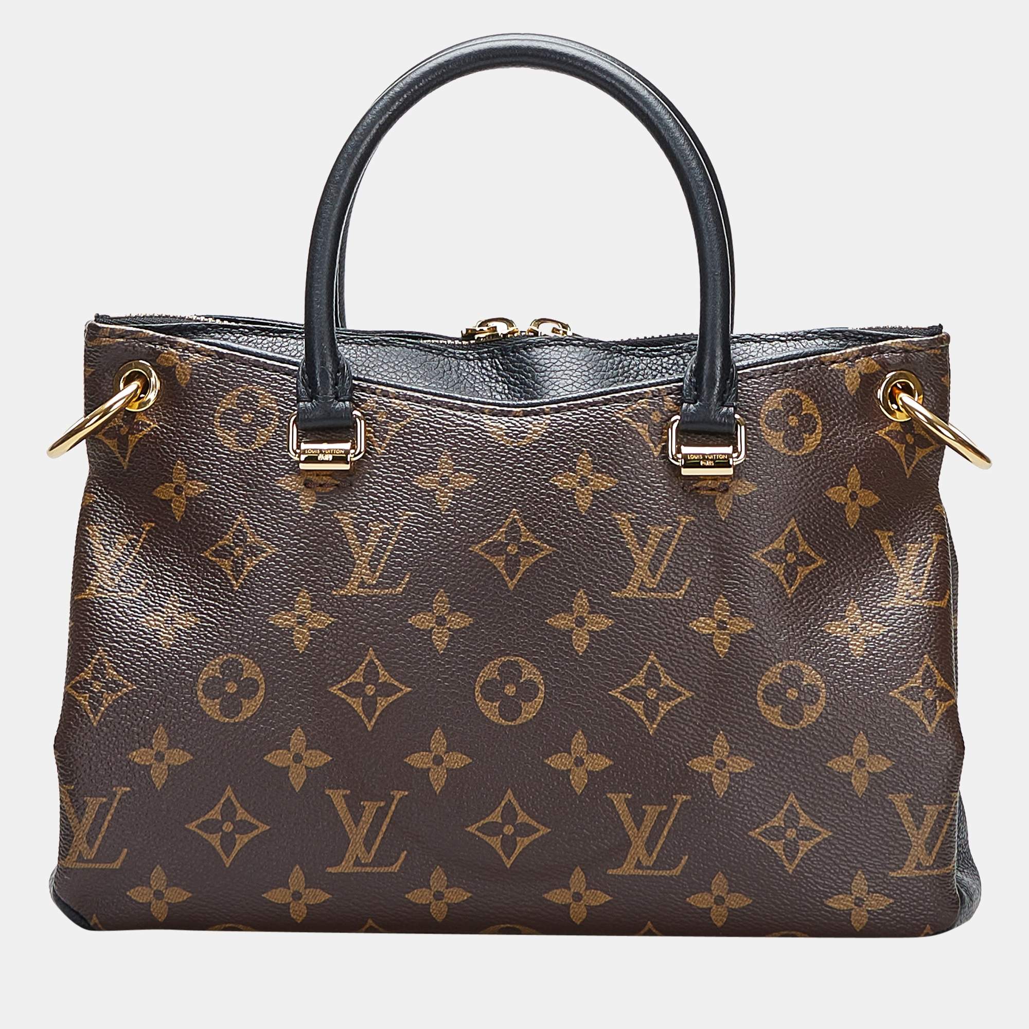 Louis Vuitton Brown Monogram Pallas