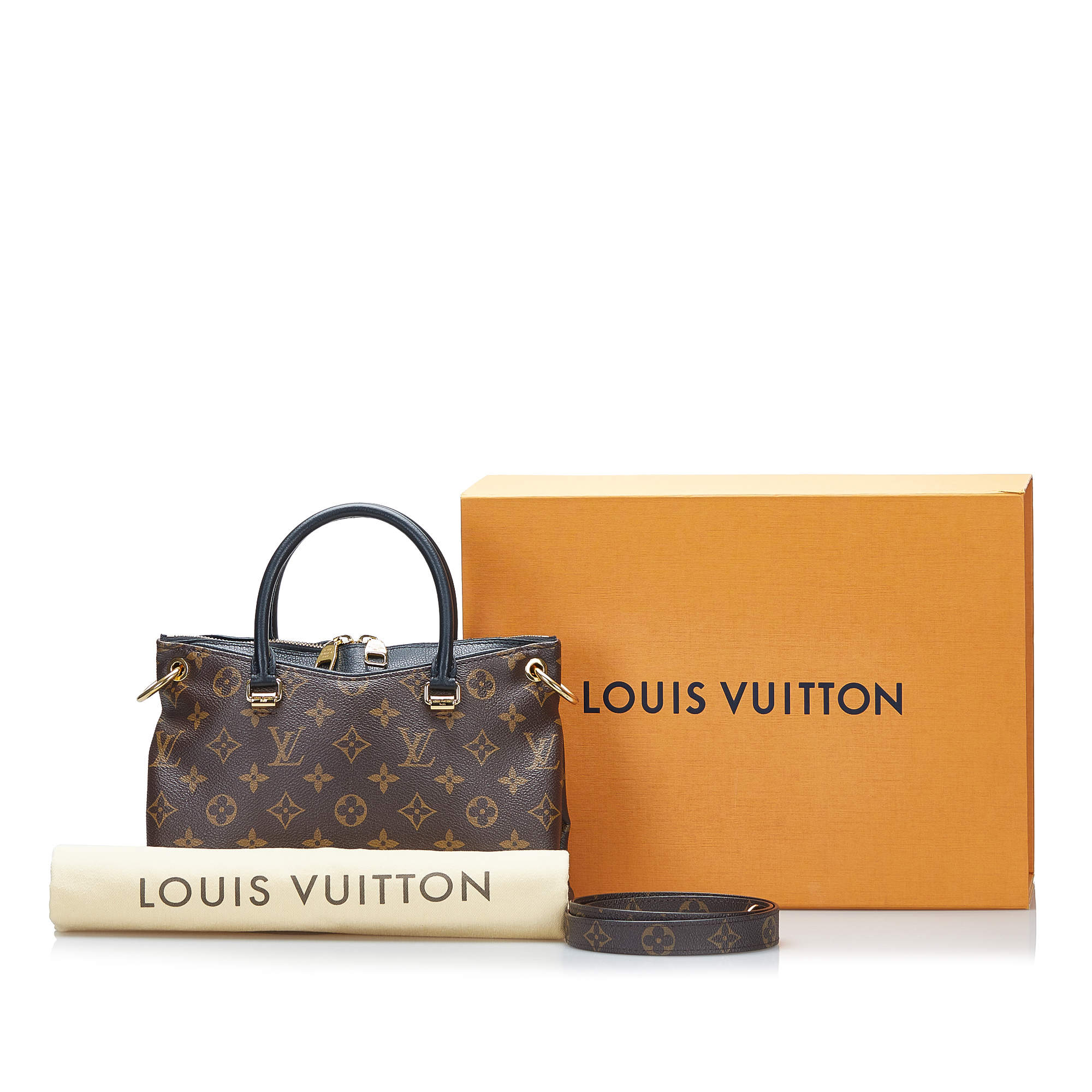 Louis Vuitton Monogram Pallas Bb Black