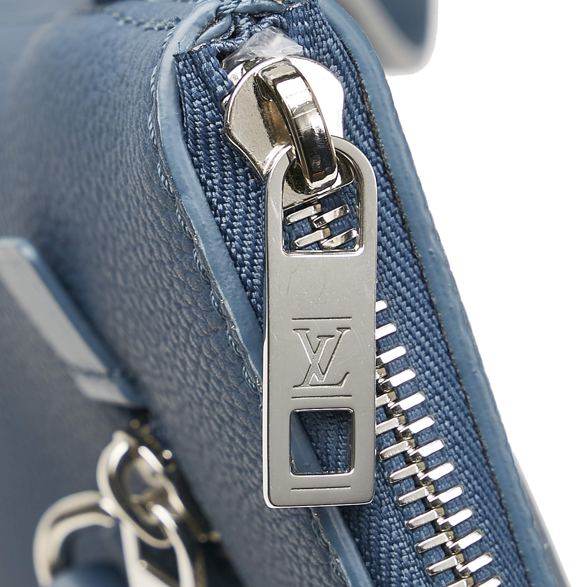 Louis Vuitton Zippy Coin Purse Monogram LV Pop Blue in Calf Leather with  SIlver-tone - US
