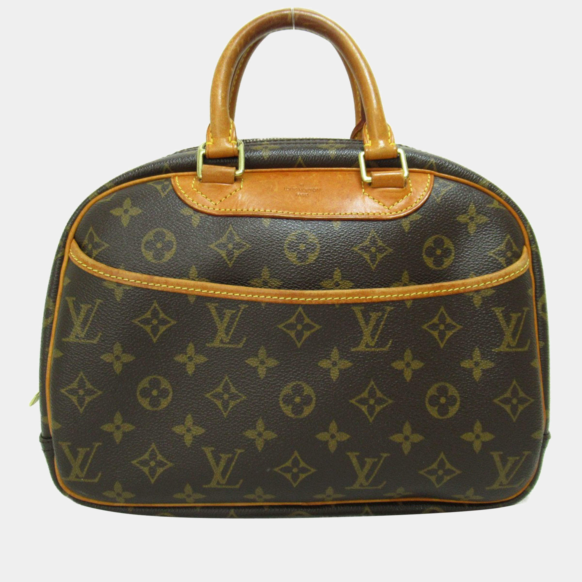 Louis Vuitton, Bags, Louis Vuitton Vintage Brown Trouville Satchel