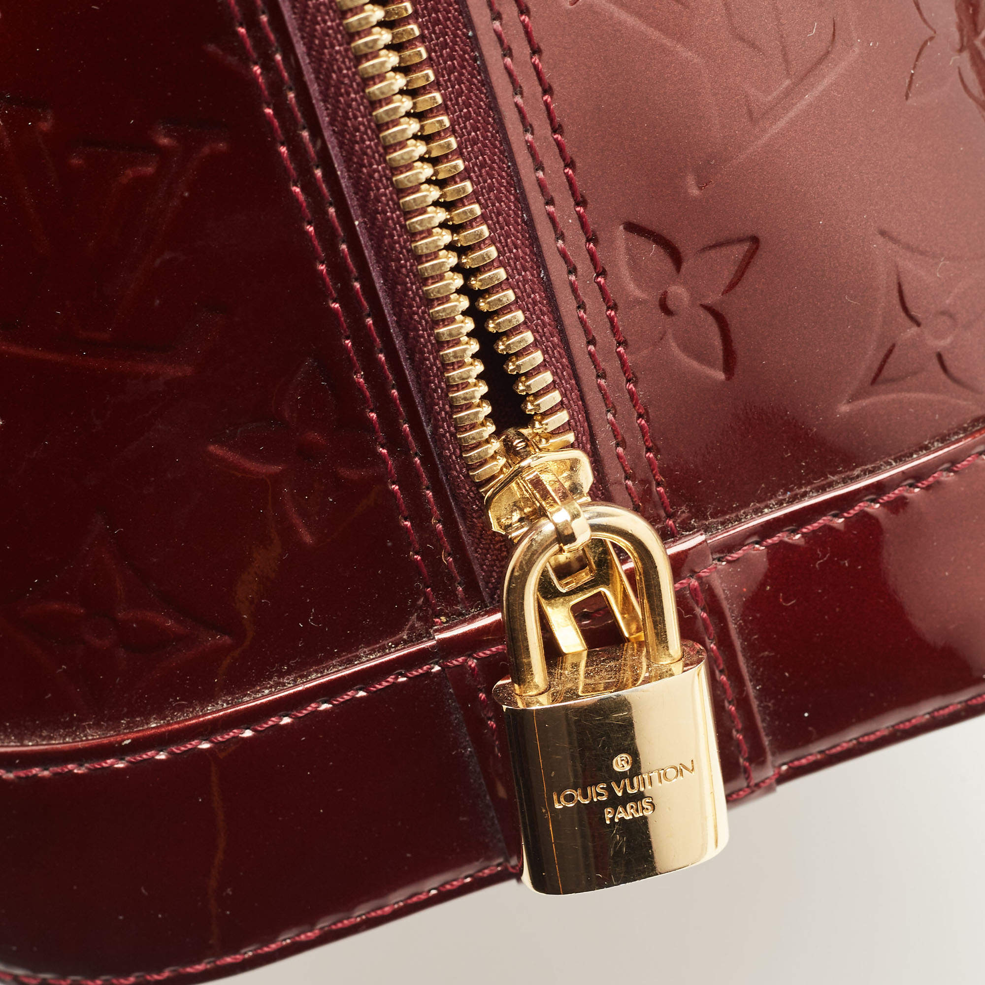 Louis-Vuitton-Monogram-Vernis-Alma-PM-Bag-Rouge-Fauviste-M91691 –  dct-ep_vintage luxury Store