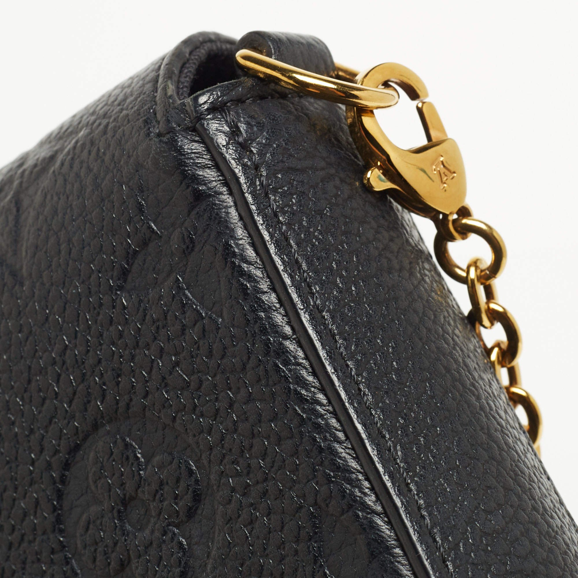 Louis Vuitton Crafty Felicie Pochette Black in Monogram Empreinte Cowhide  Leather with Gold-tone - US