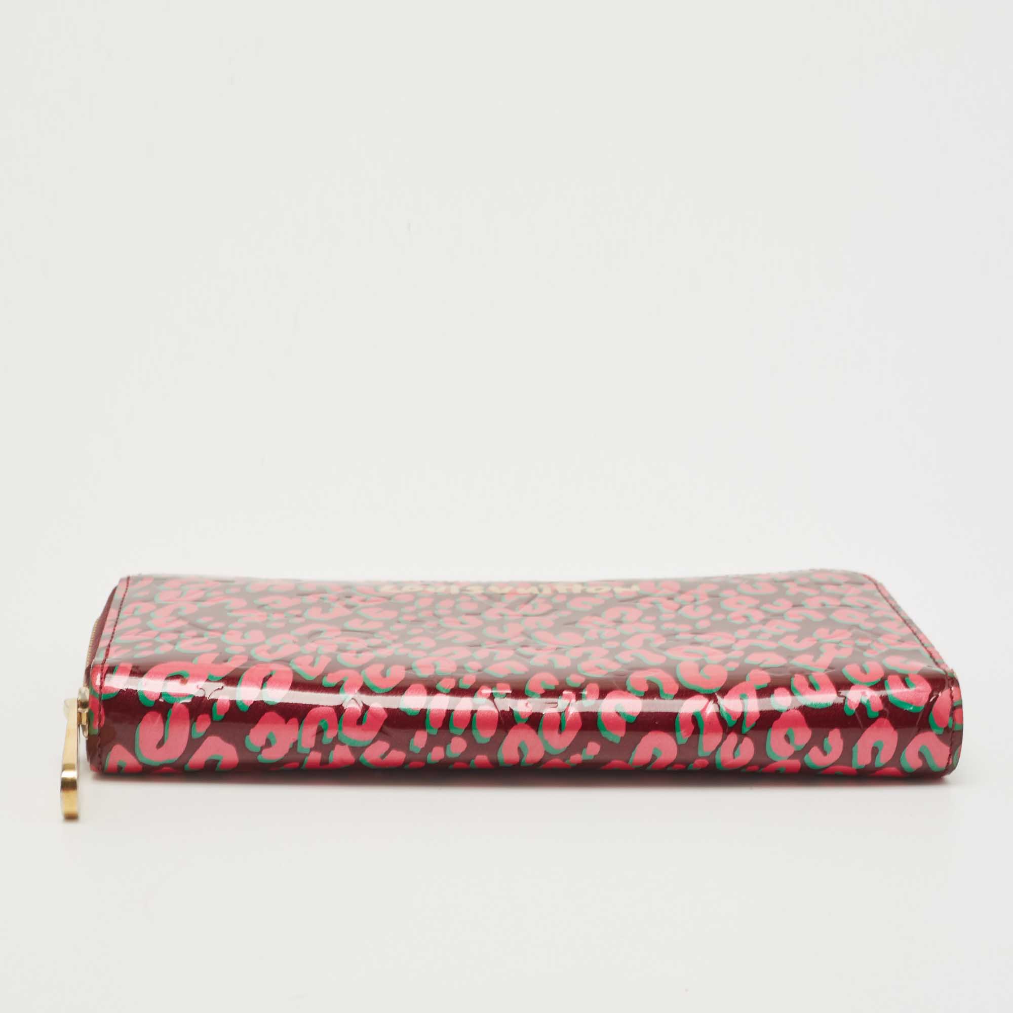 LOUIS VUITTON Vernis Zippy Wallet Rouge Fauviste – Collections Couture