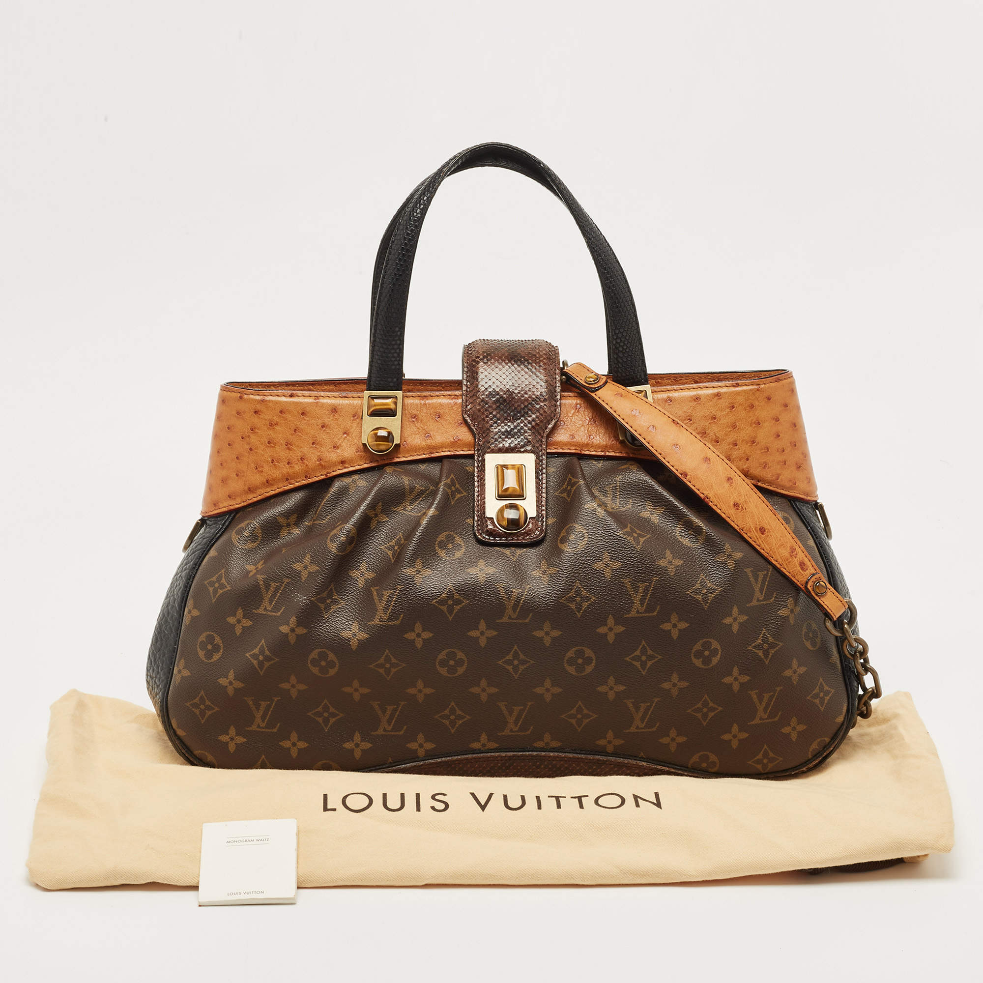 Louis Vuitton Exotique Monogram Limited Edition Majestueux MM Bag Louis  Vuitton | The Luxury Closet