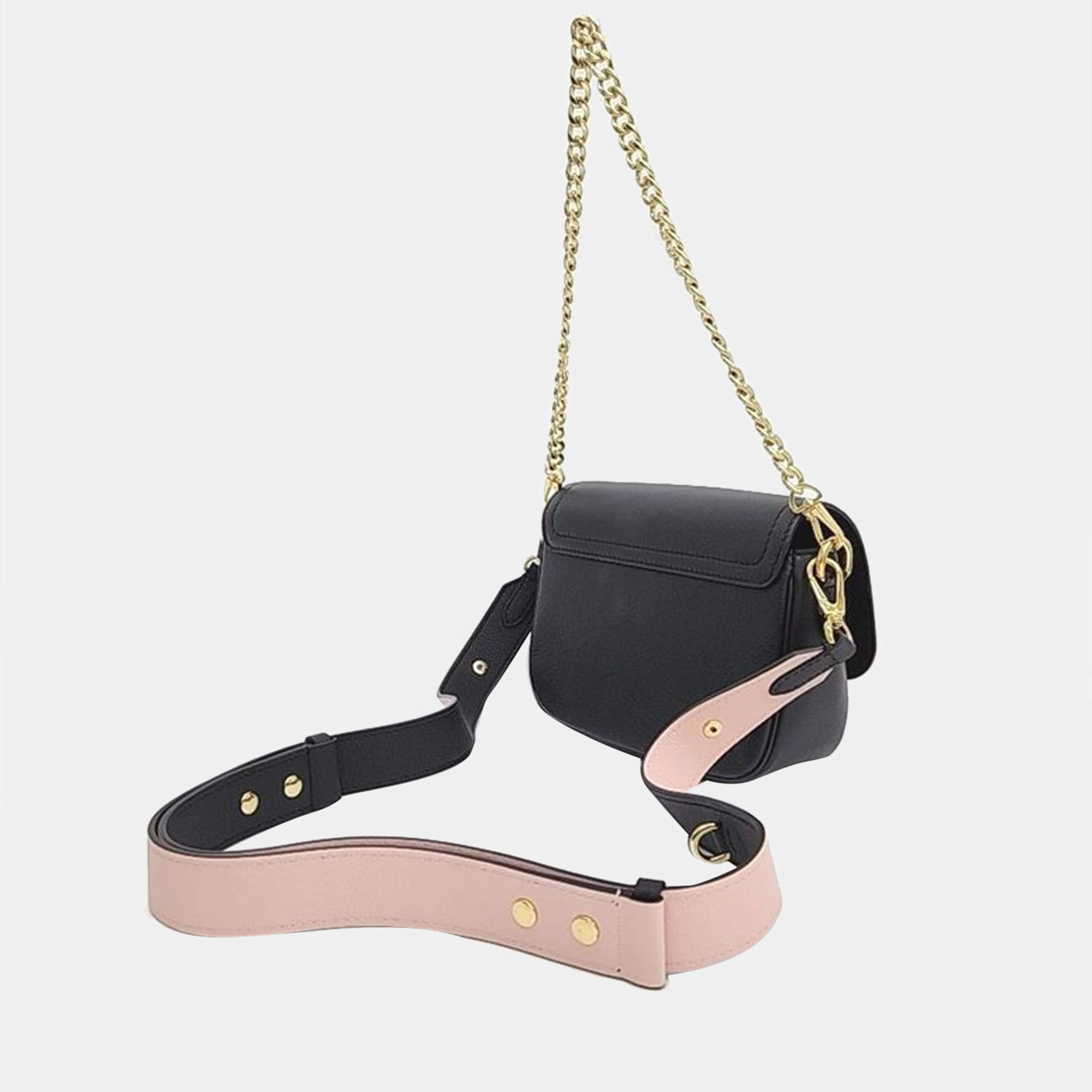 Lockme tender leather crossbody bag Louis Vuitton Beige in Leather