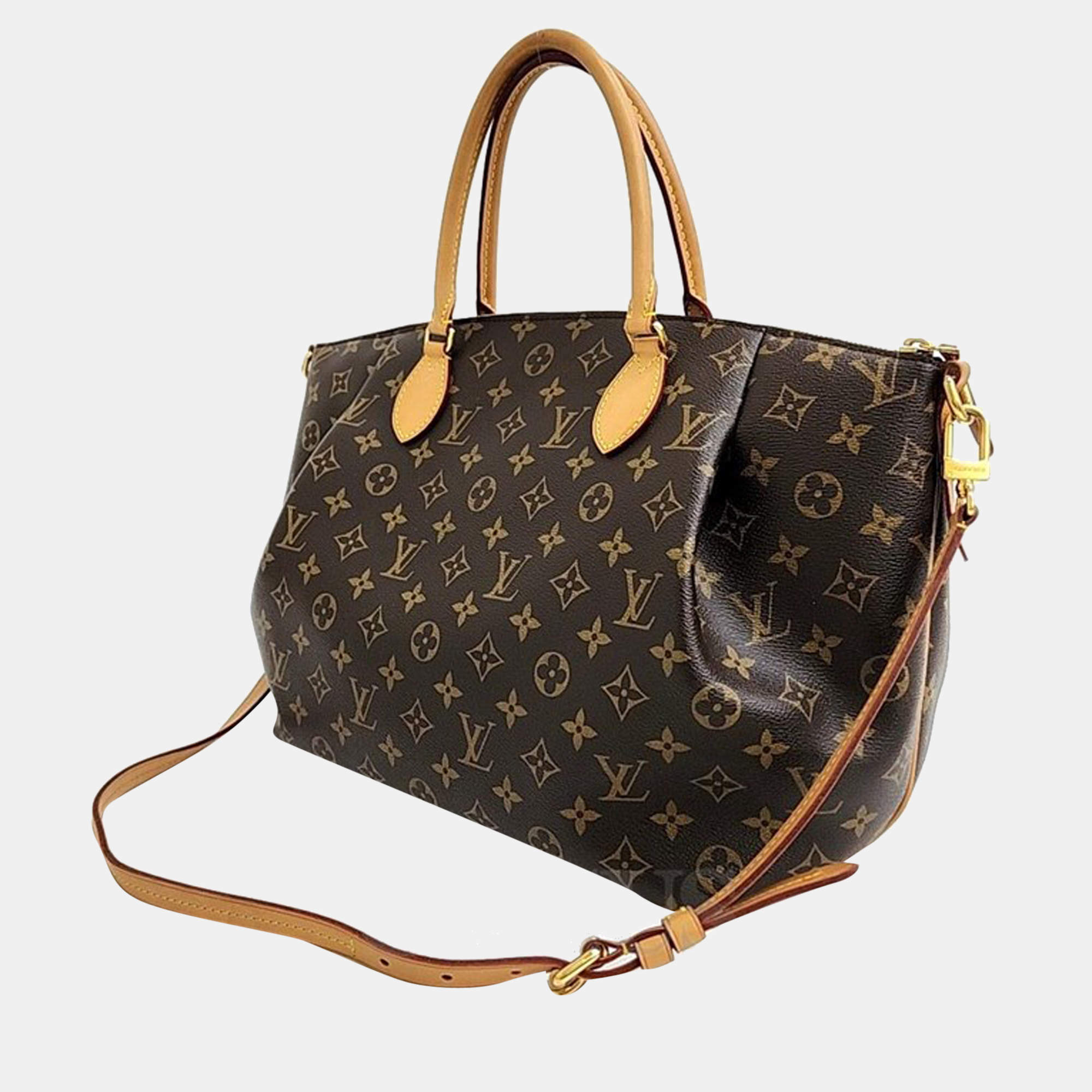 Louis Vuitton Monogram Turenne GM - Brown Handle Bags, Handbags