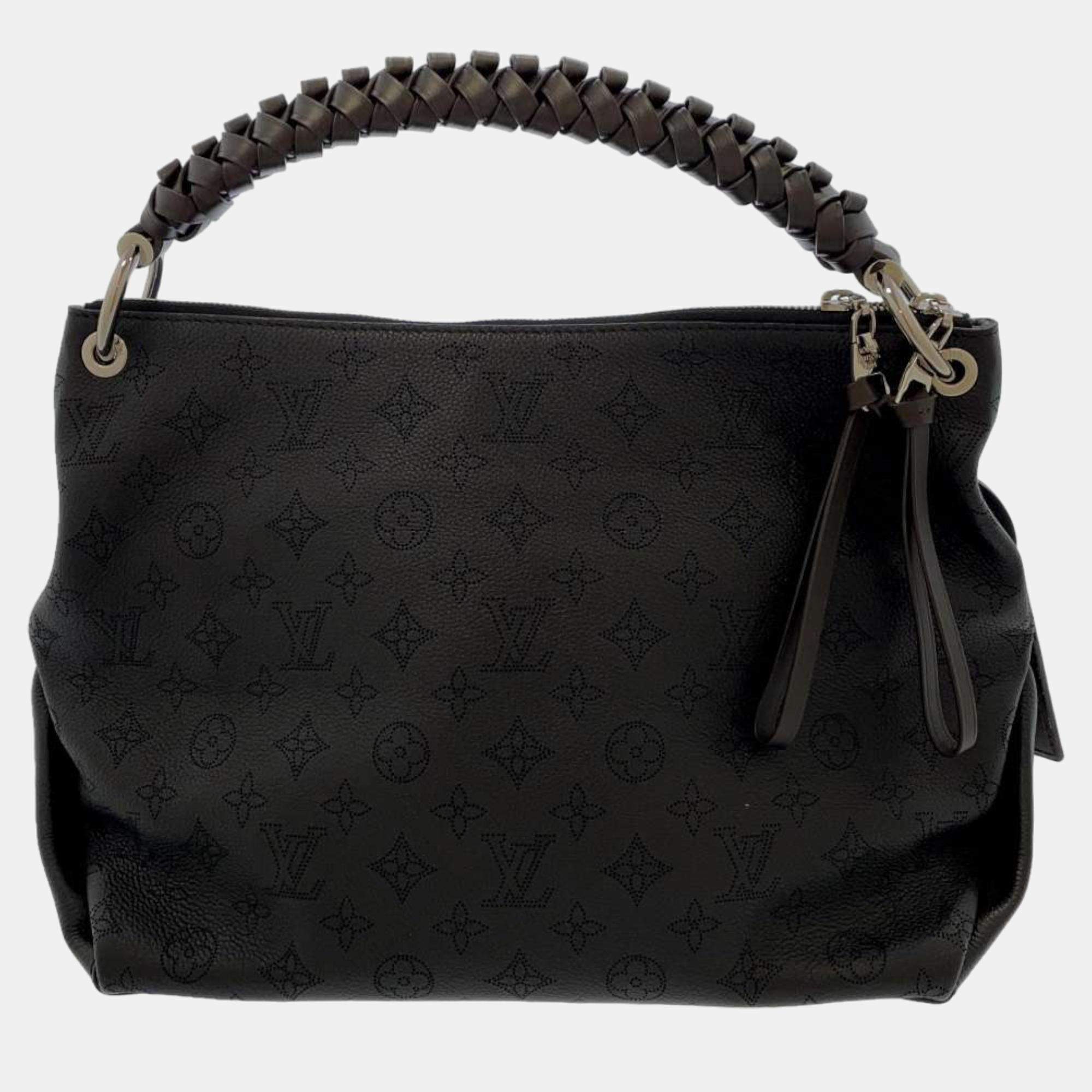 Louis Vuitton Babylone Chain BB Shoulder Bag Black