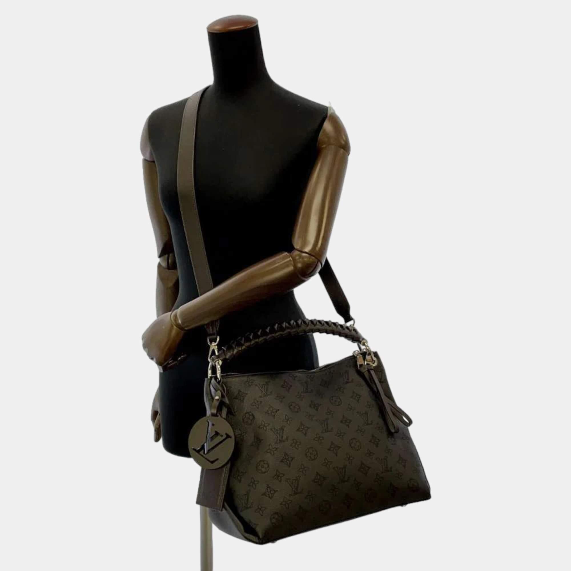 Louis Vuitton Mahina Beaubourg Hobo MM - Black Hobos, Handbags - LOU792958