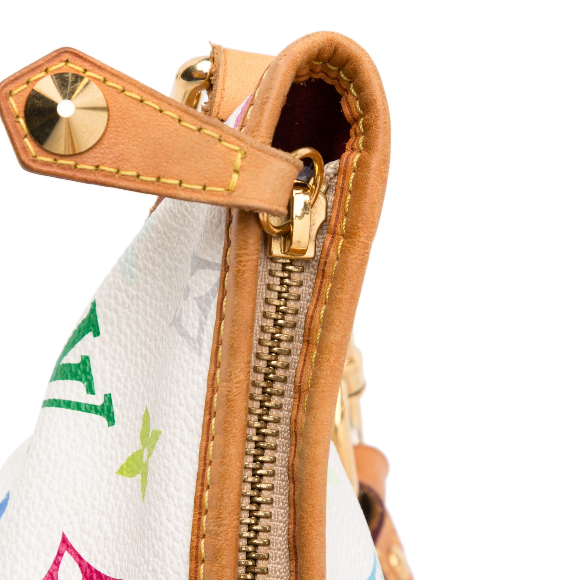 Louis Vuitton Chrissie Handbag Monogram Multicolor White