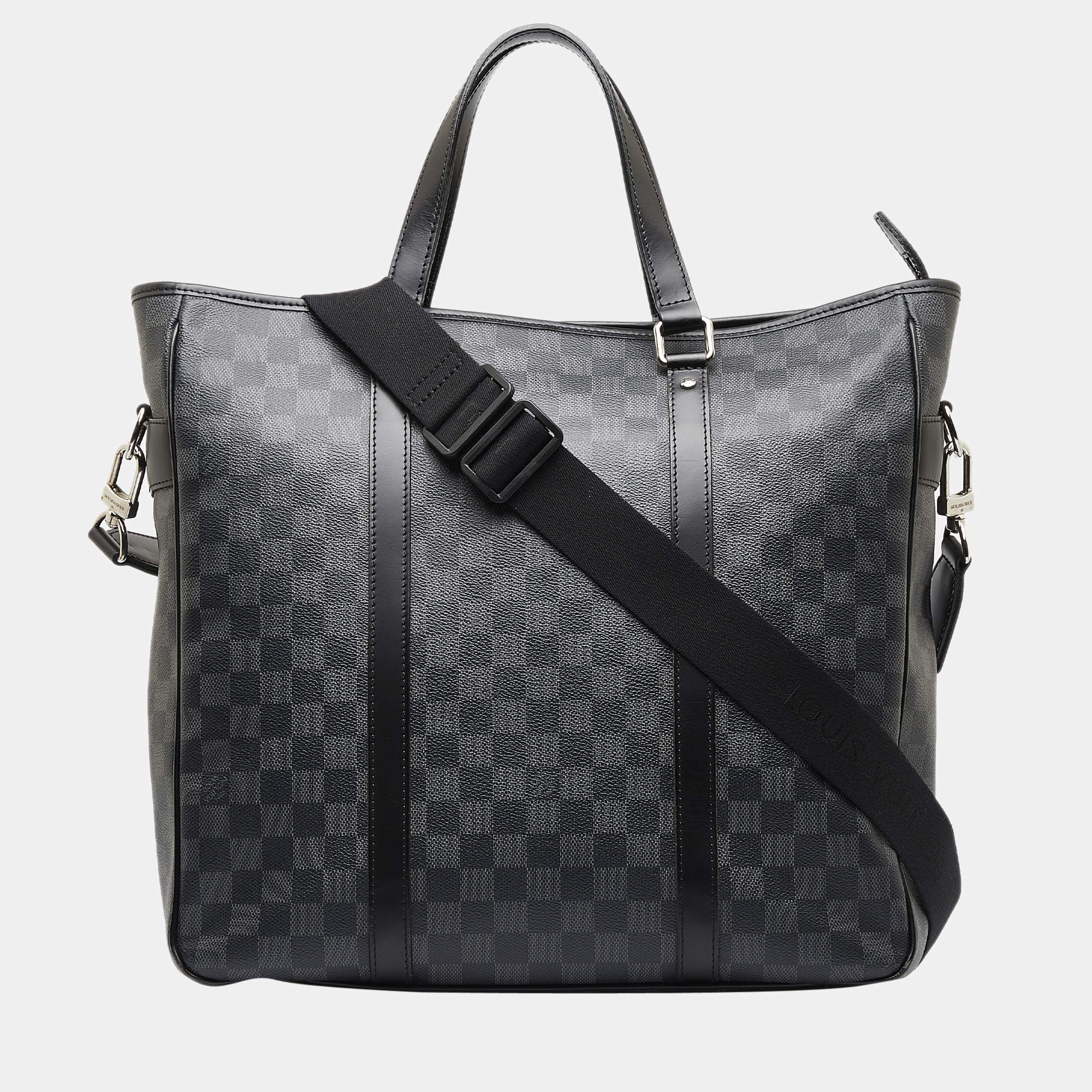 Replica Louis Vuitton Tadao PM Tote Damier Graphite N41259 BLV921 for Sale