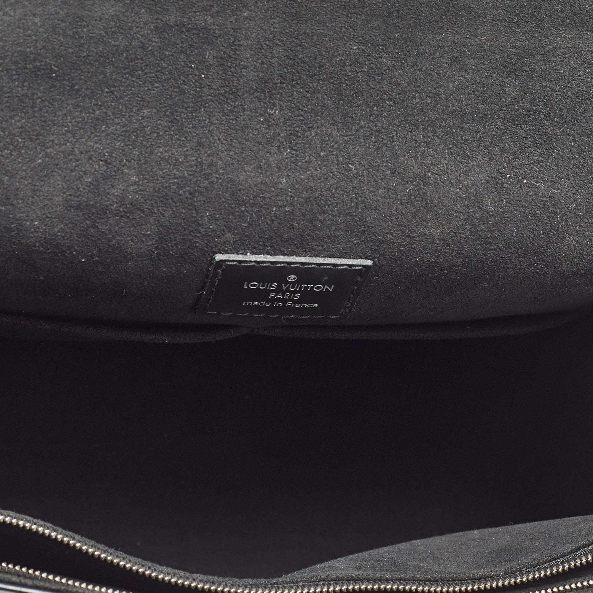 Cluny LOUIS VUITTON black epi leather bag - VALOIS VINTAGE PARIS