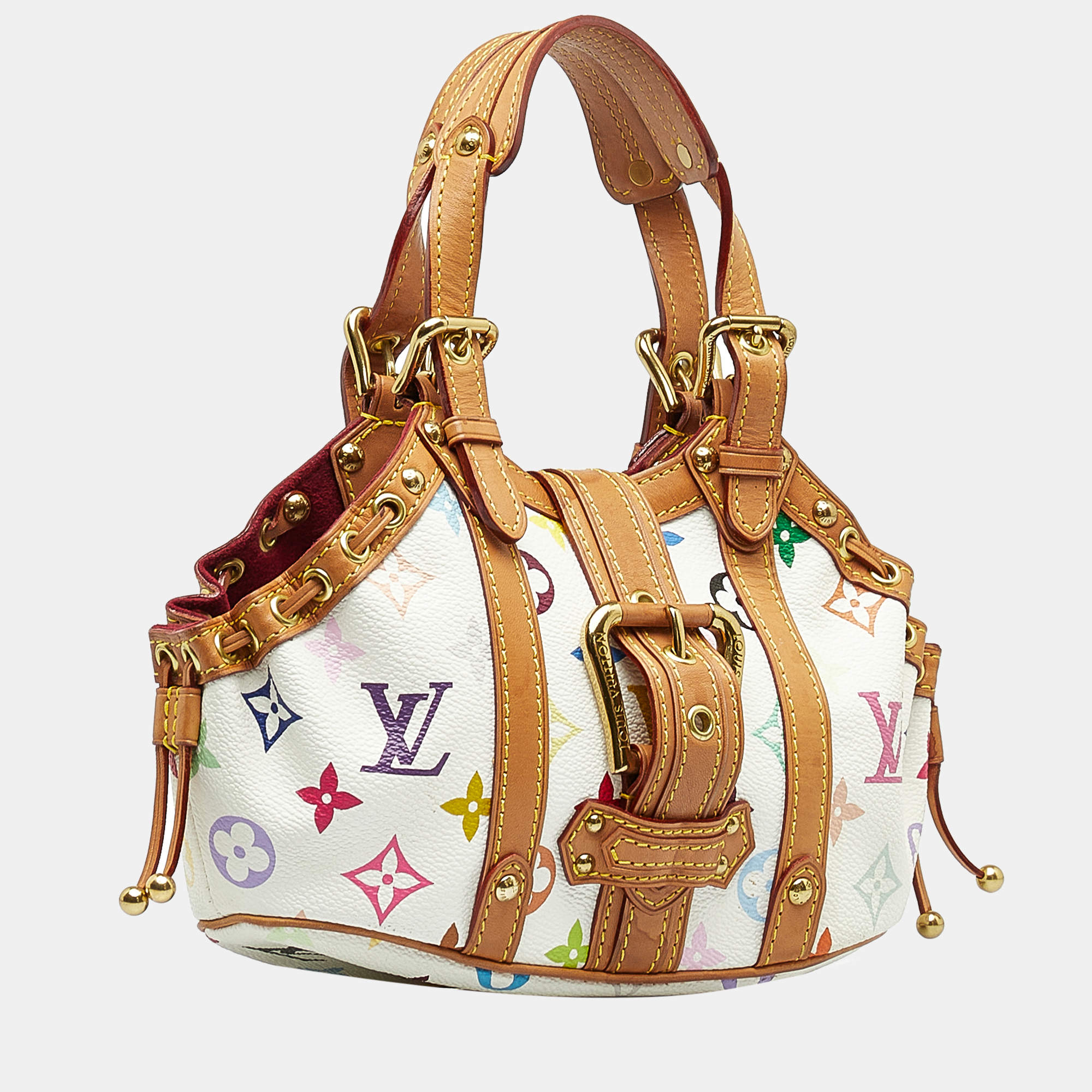 Louis Vuitton Multicolore Beverly PM - White Shoulder Bags