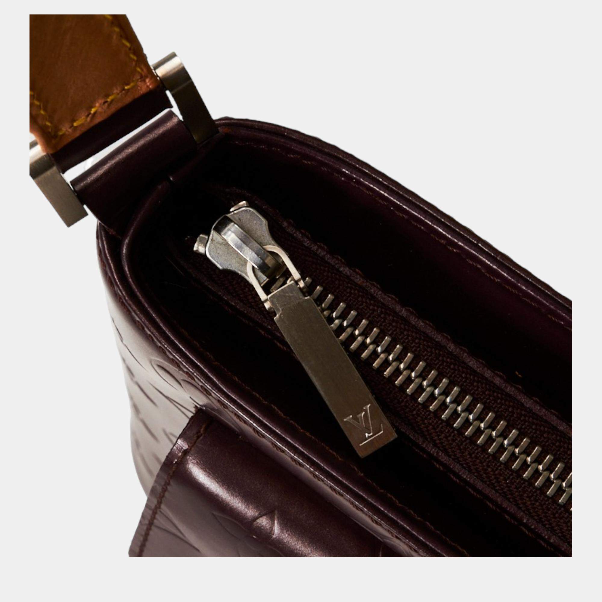 Louis Vuitton Purple Monogram Mat Fowler Bag Louis Vuitton