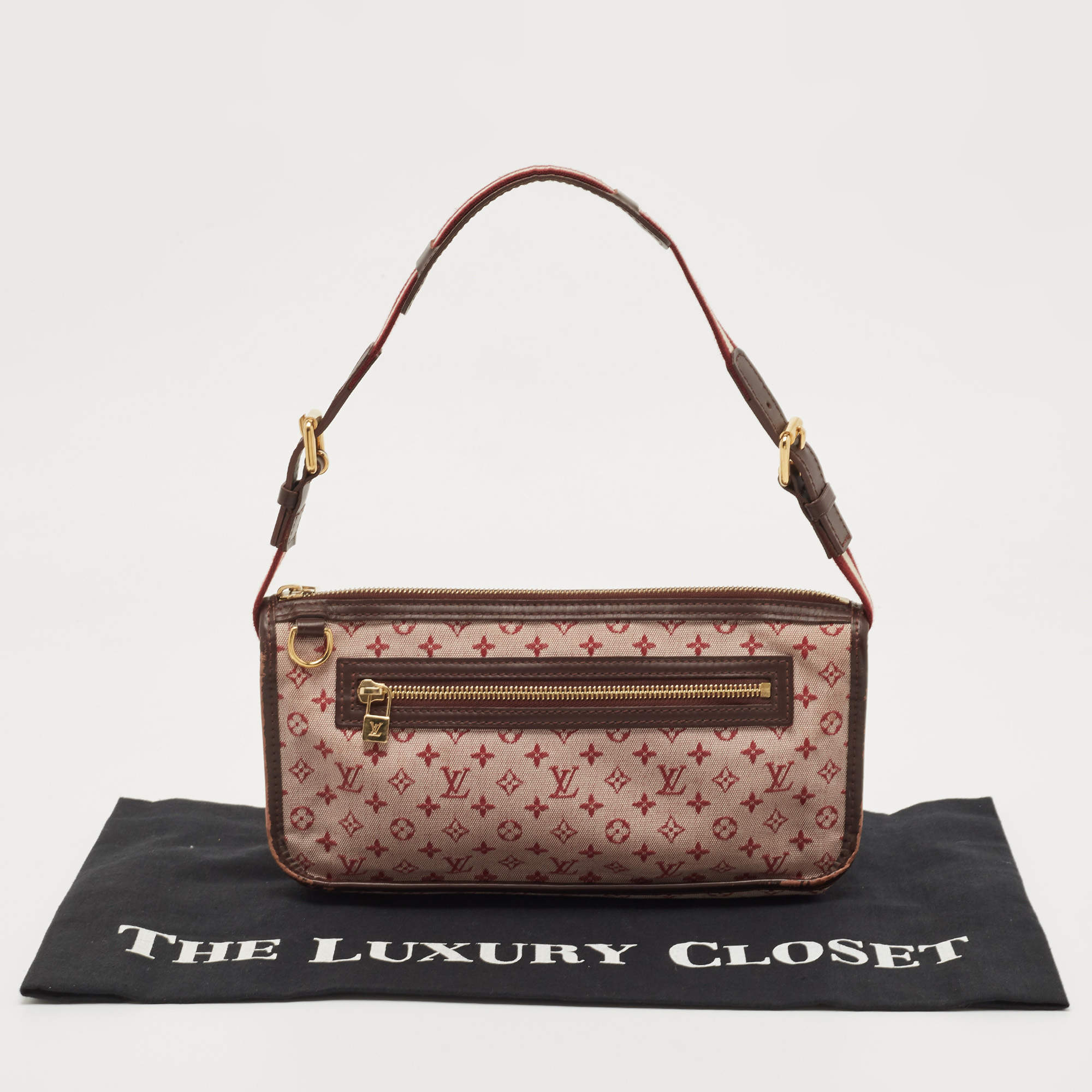 Louis Vuitton Cherry Monogram Mini Lin Kathleen Pochette Bag