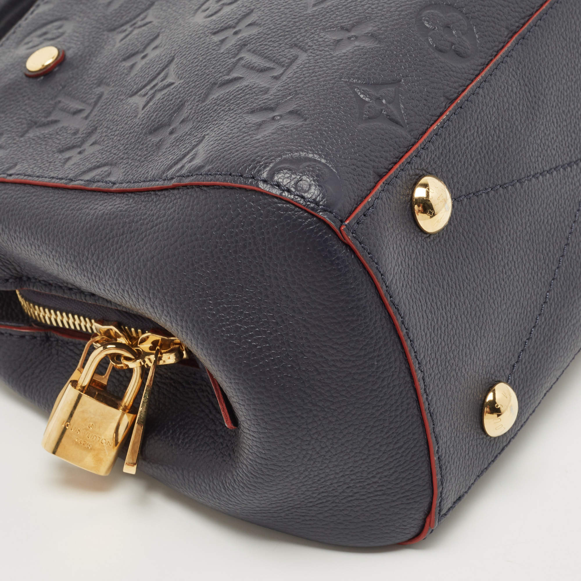 Louis Vuitton Celeste Monogram Empreinte Leather Montaigne BB Bag Louis  Vuitton